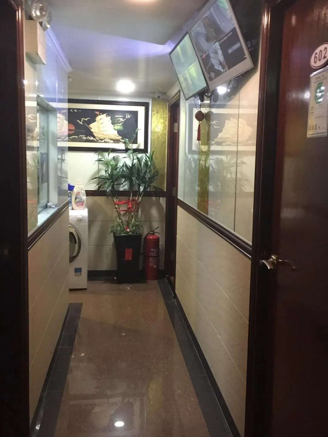 Lobby or reception in Hang Ho Hostel