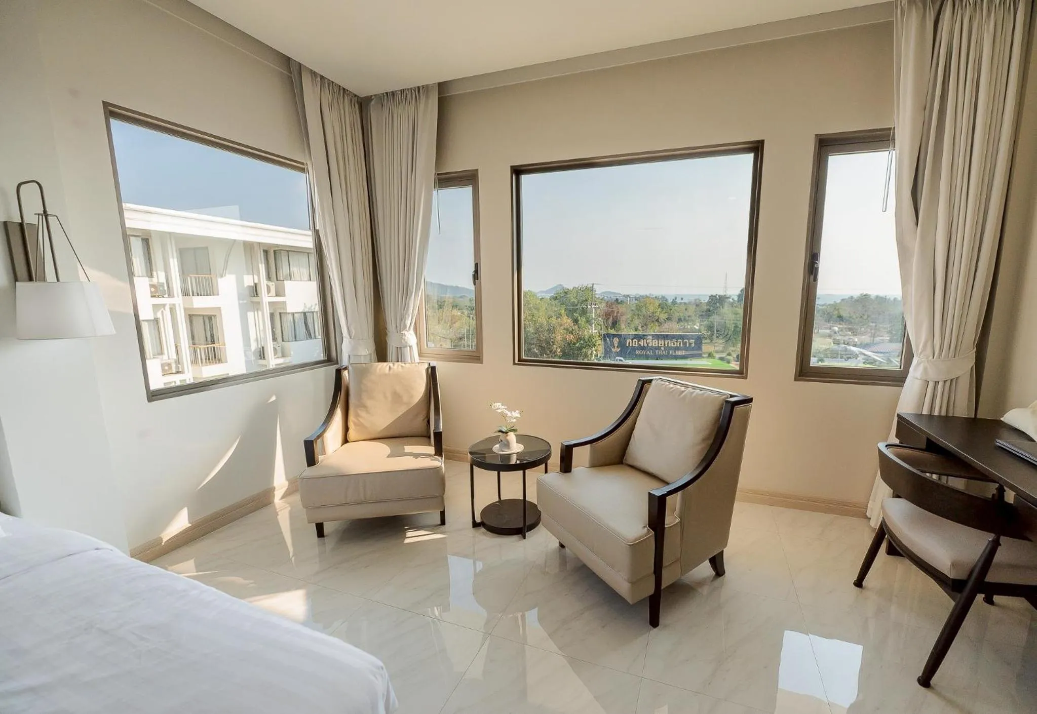 Seating area, Bed in THE NAVY HOUSE HOTEL