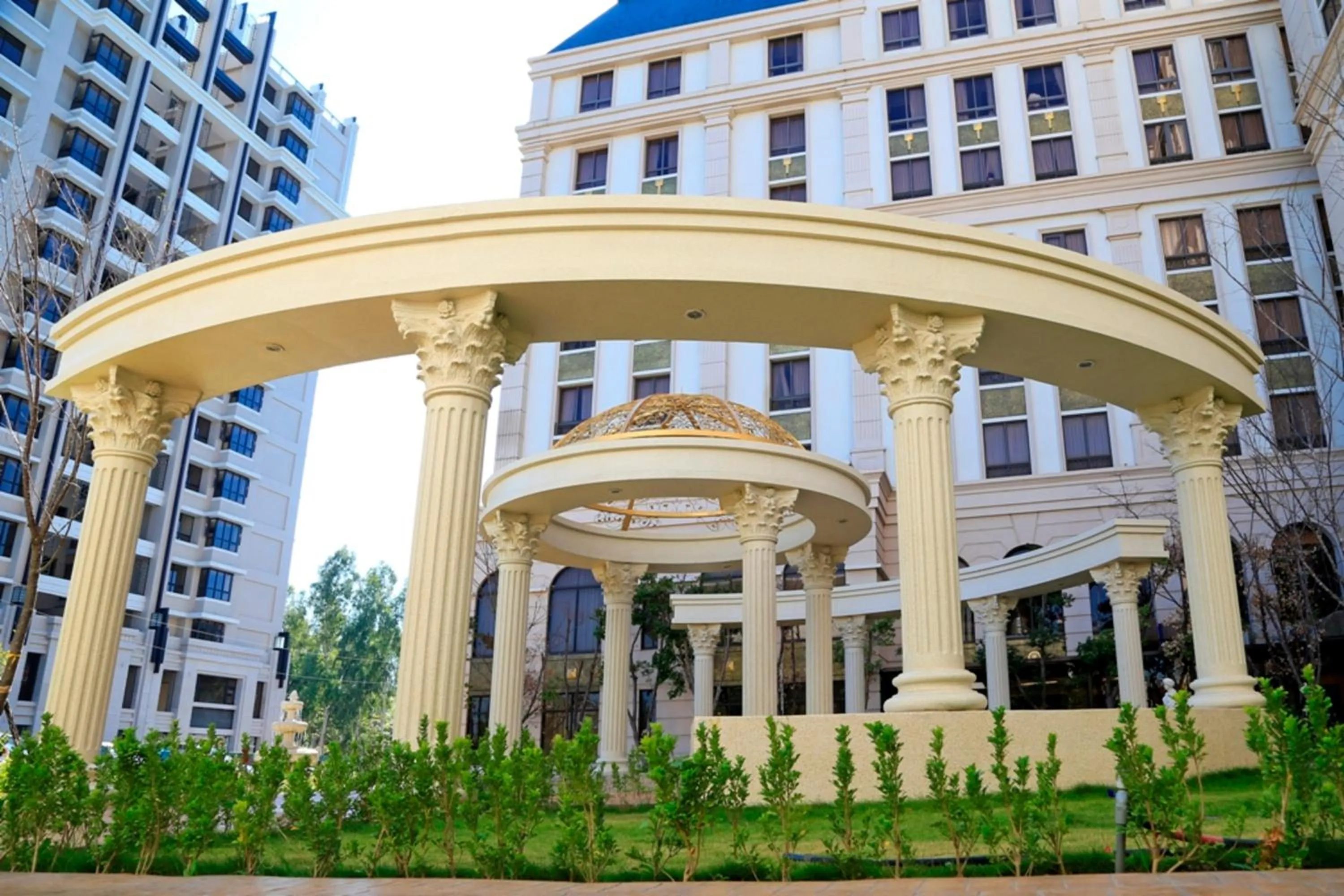 Garden in Golden Tulip - Aesthetics