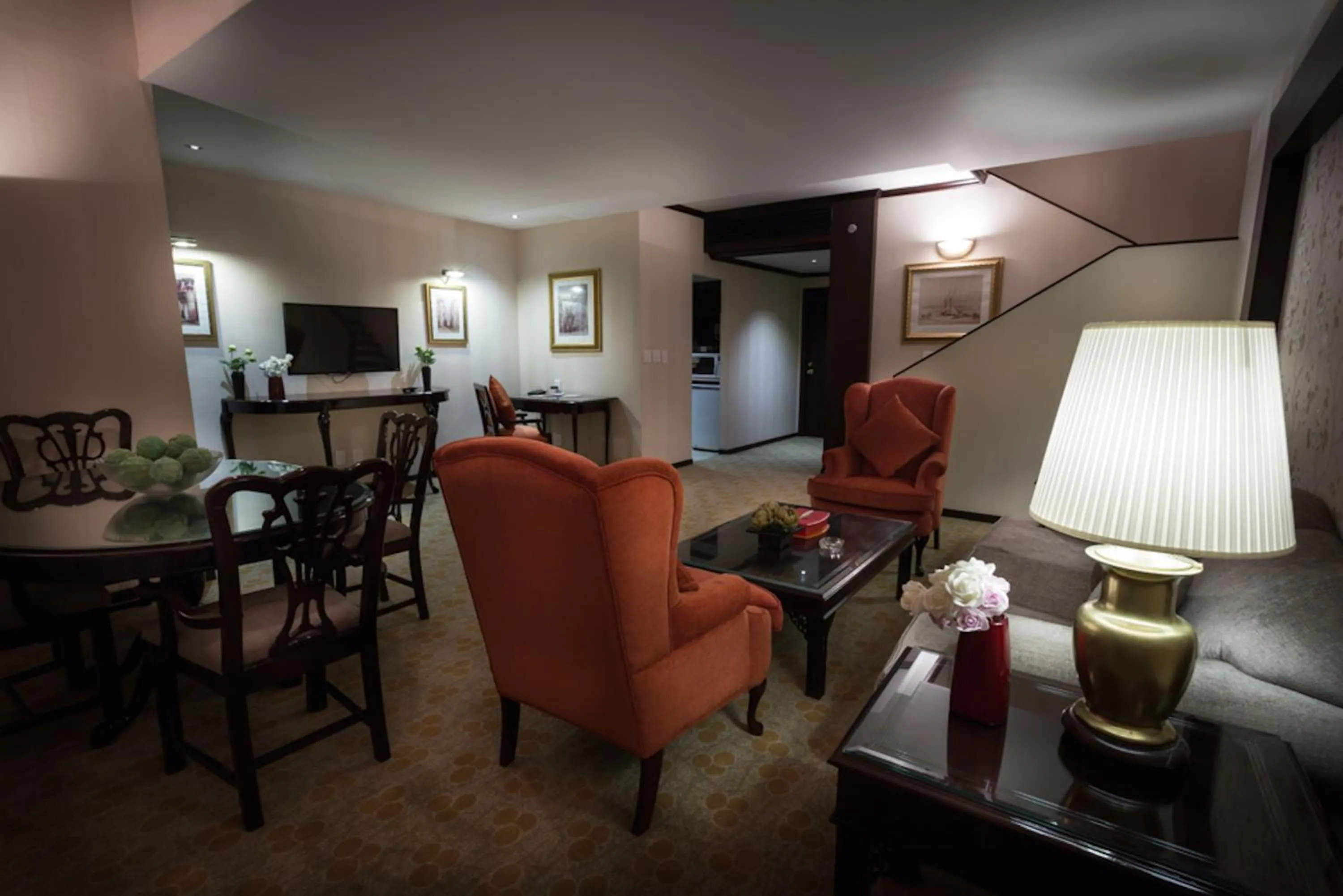 Living room in Hawthorn Suites by Wyndham Al Khobar