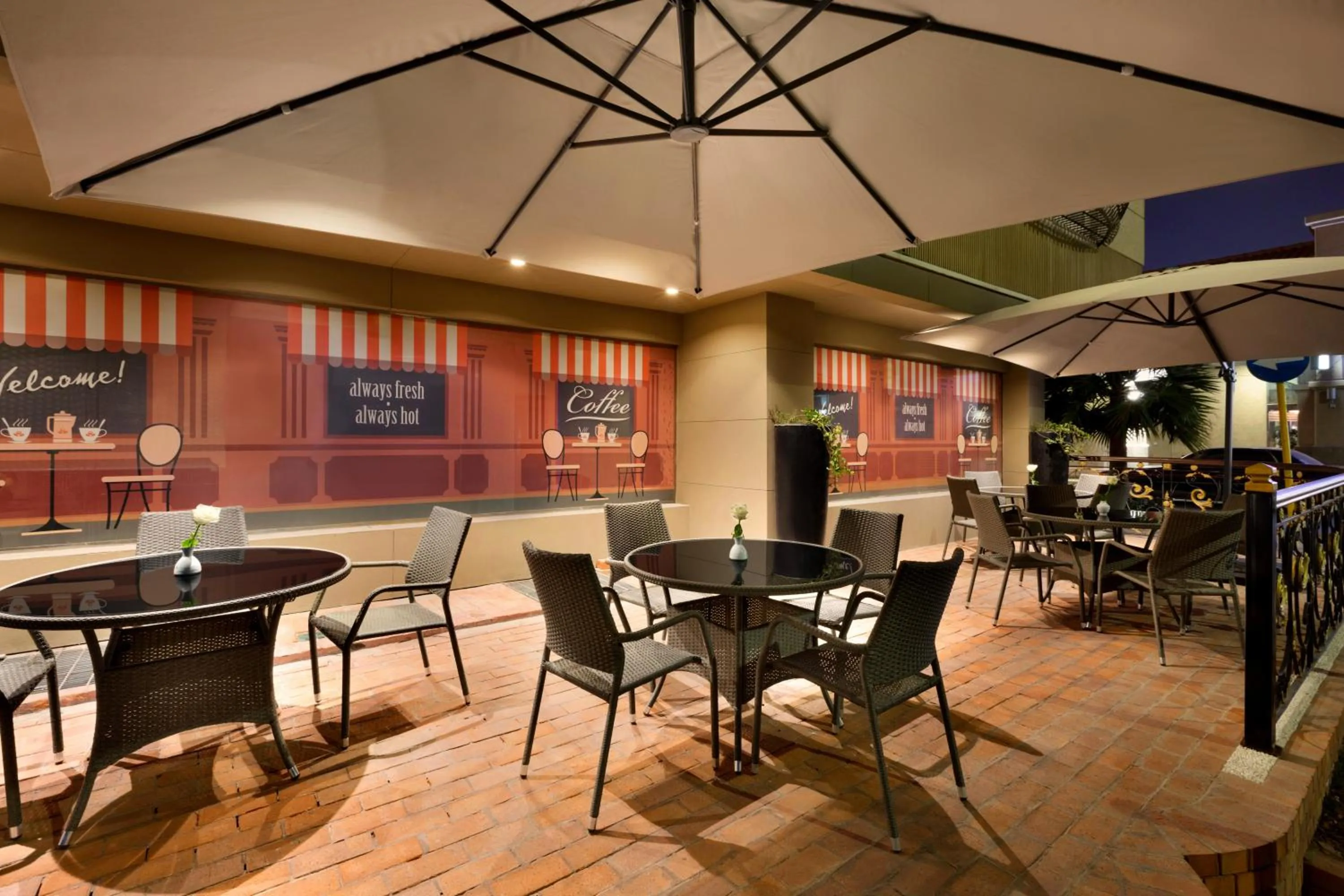 Restaurant/places to eat in Hawthorn Suites by Wyndham Al Khobar