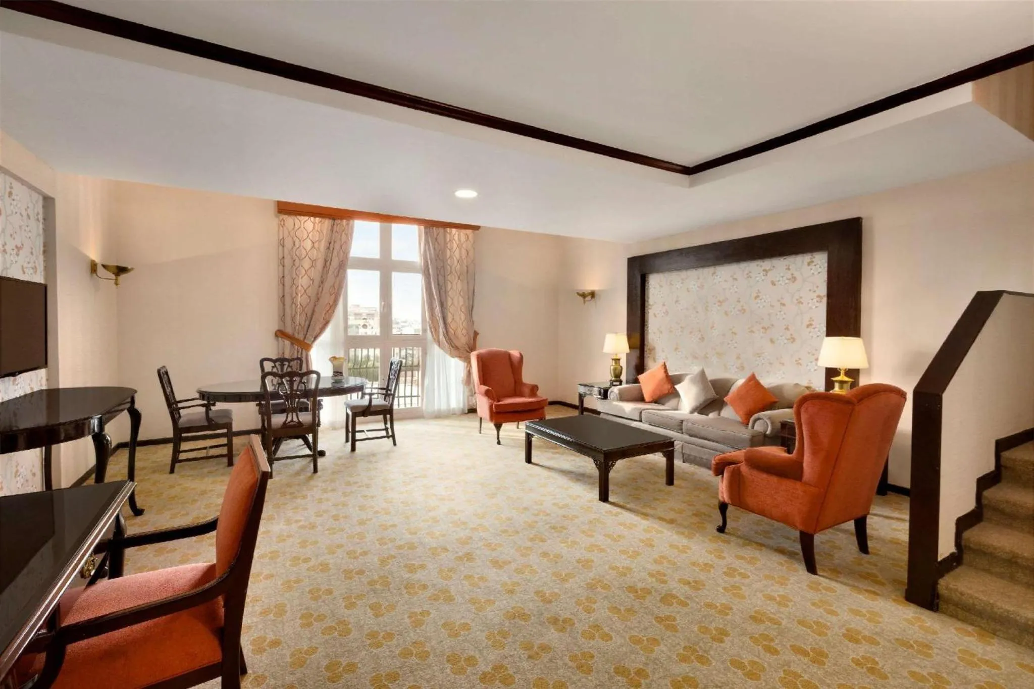 Living room in Hawthorn Suites by Wyndham Al Khobar