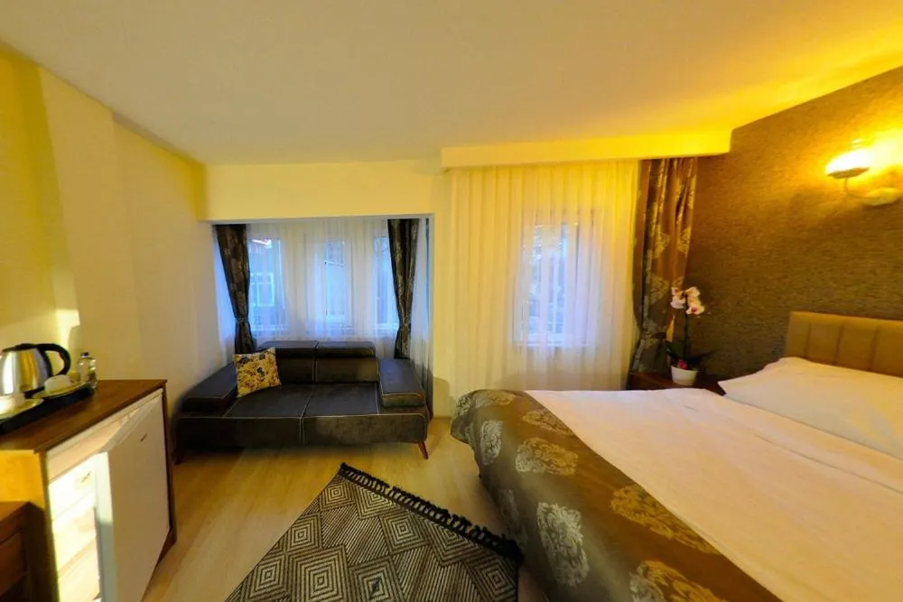 Bed in Atlantik Butik Hotel