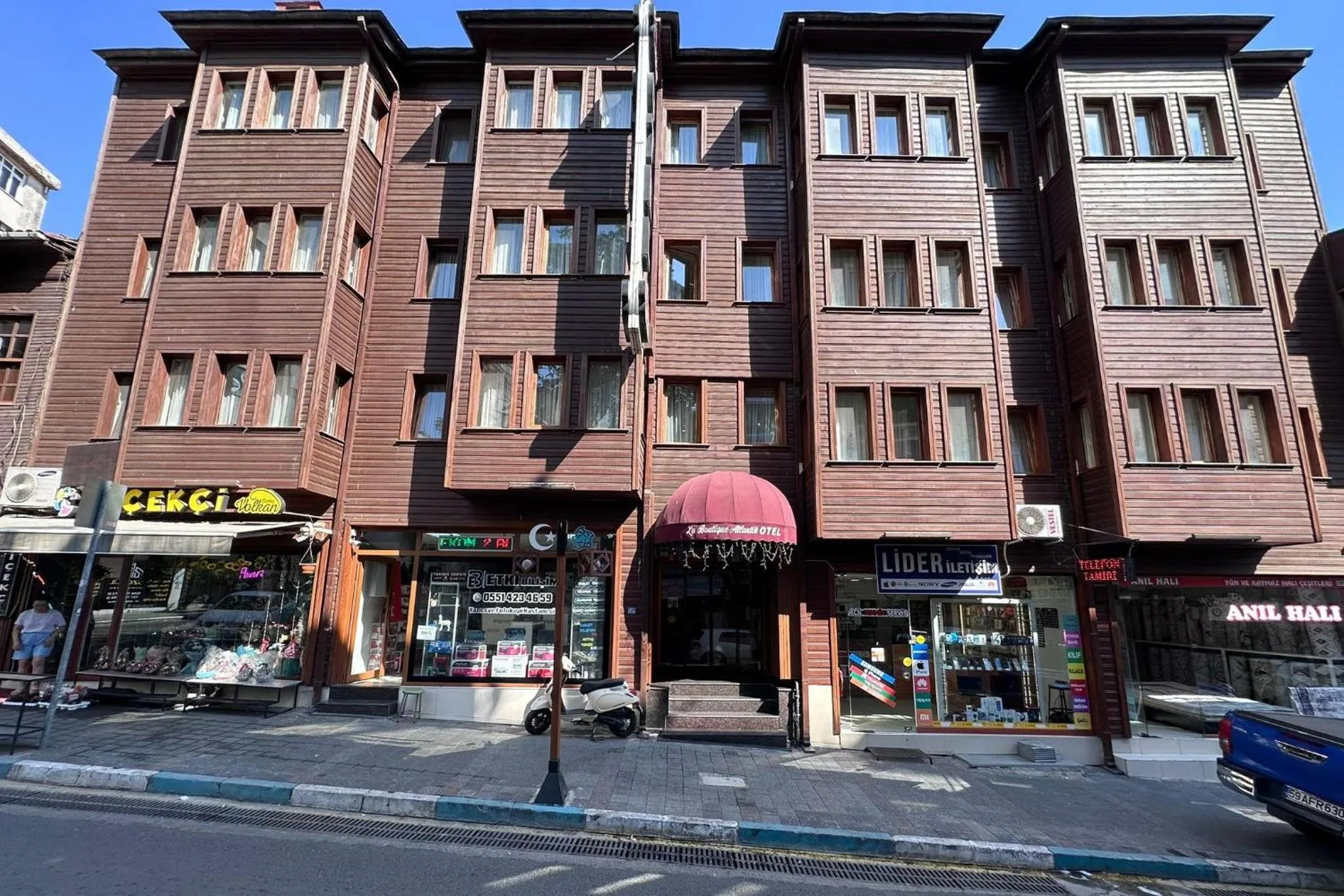 Property building in Atlantik Butik Hotel