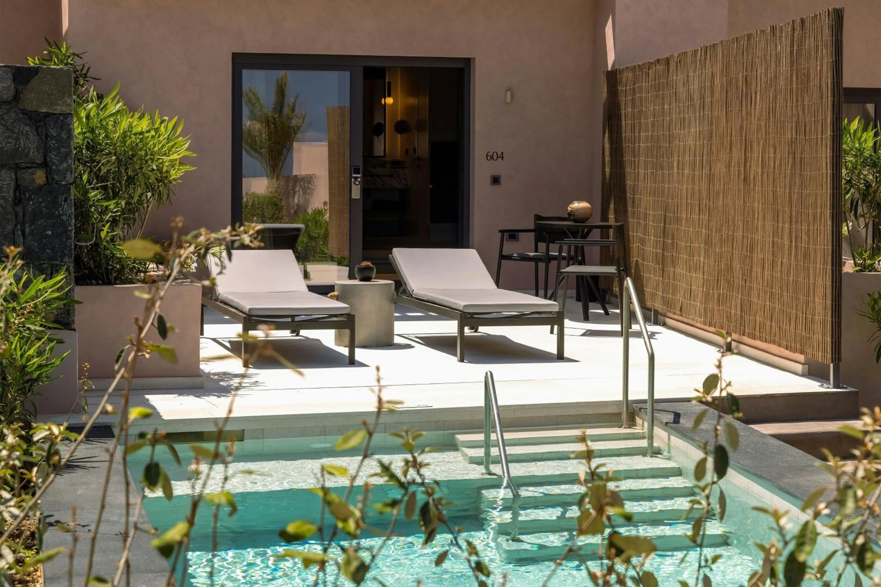 Swimming pool in Domes Novos Santorini, Autograph Collection