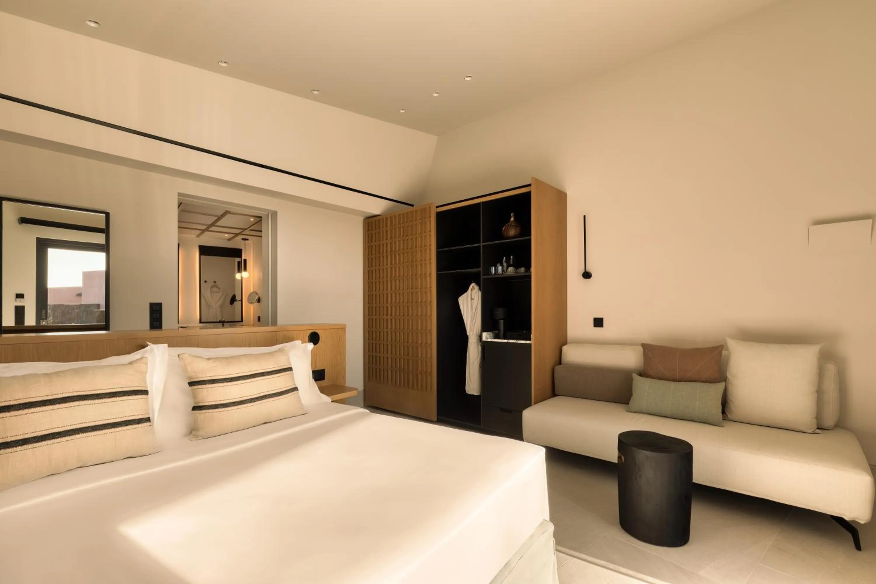 Bed in Domes Novos Santorini, Autograph Collection