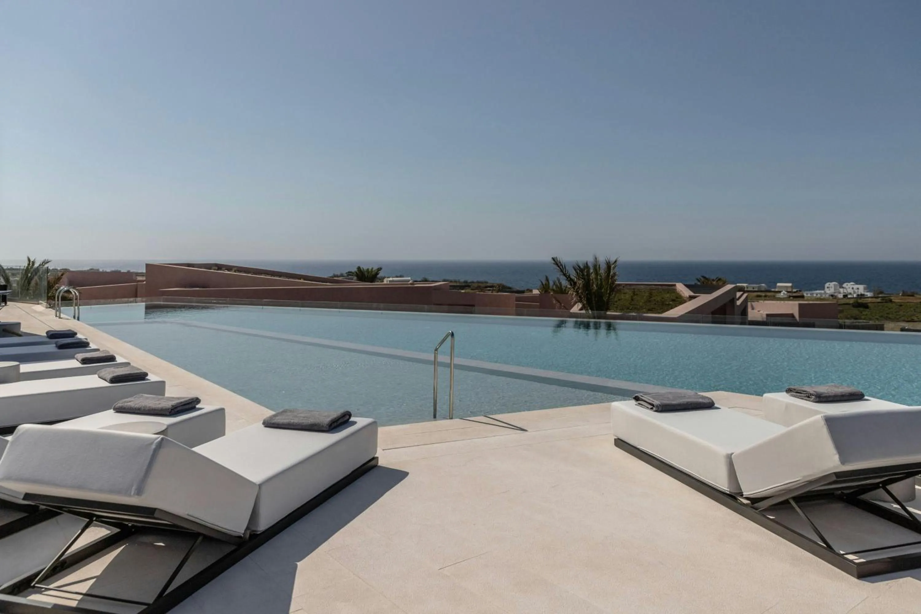 Swimming pool in Domes Novos Santorini, Autograph Collection