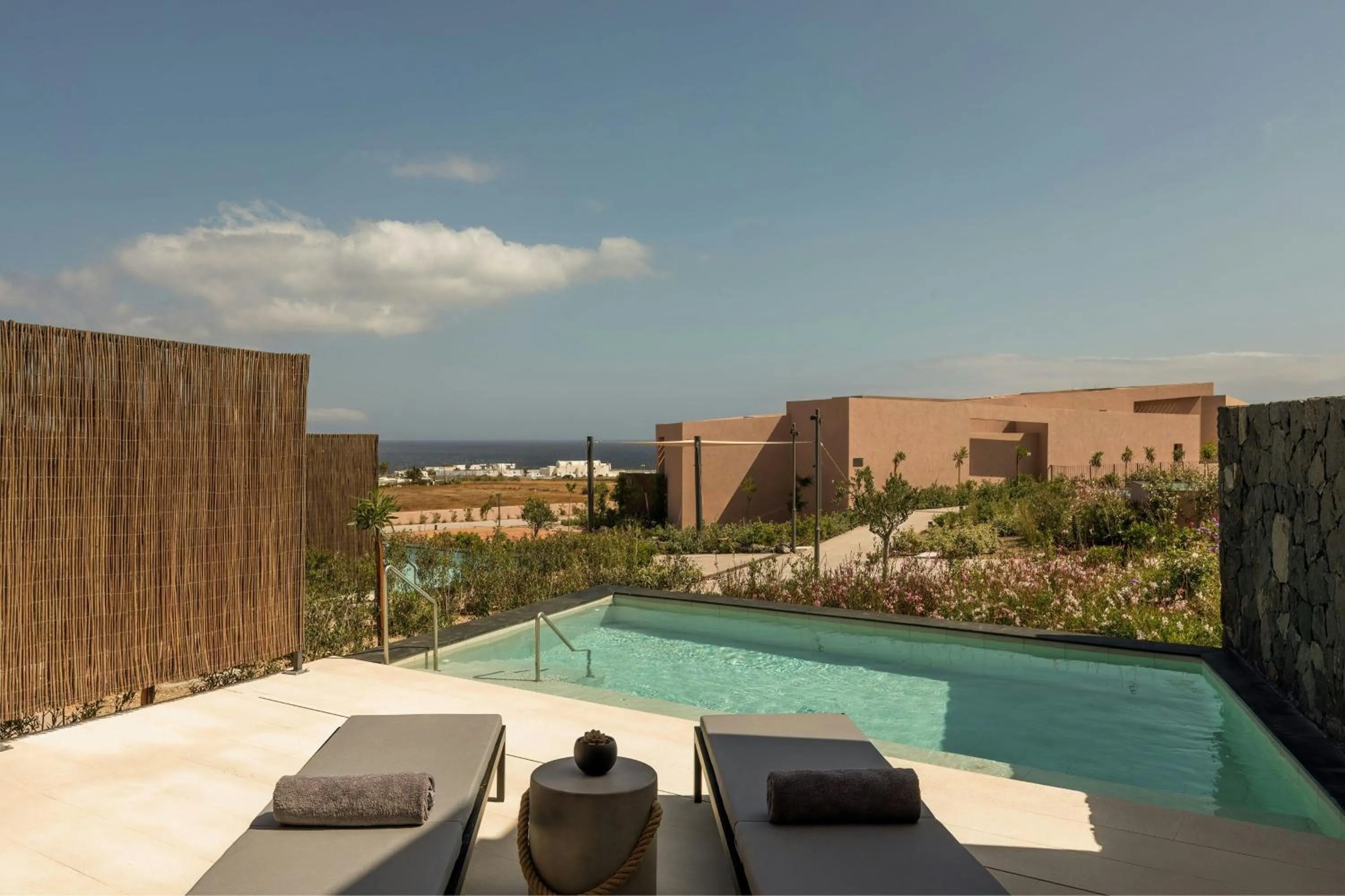 Swimming pool in Domes Novos Santorini, Autograph Collection