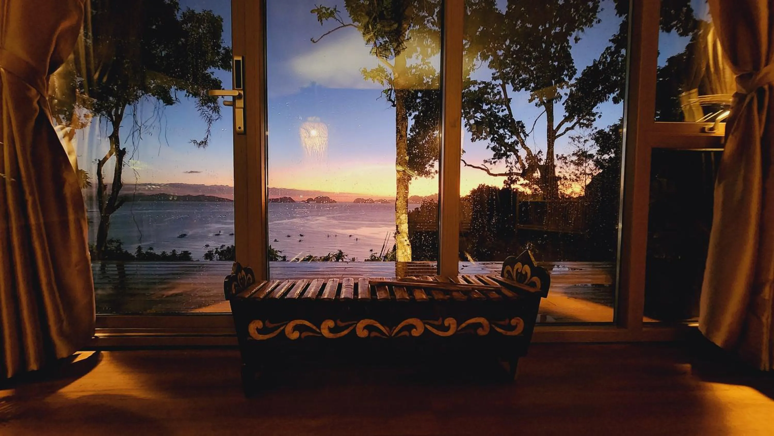 Sunset in The Jungle Lodge -Glamping at Karuna El Nido