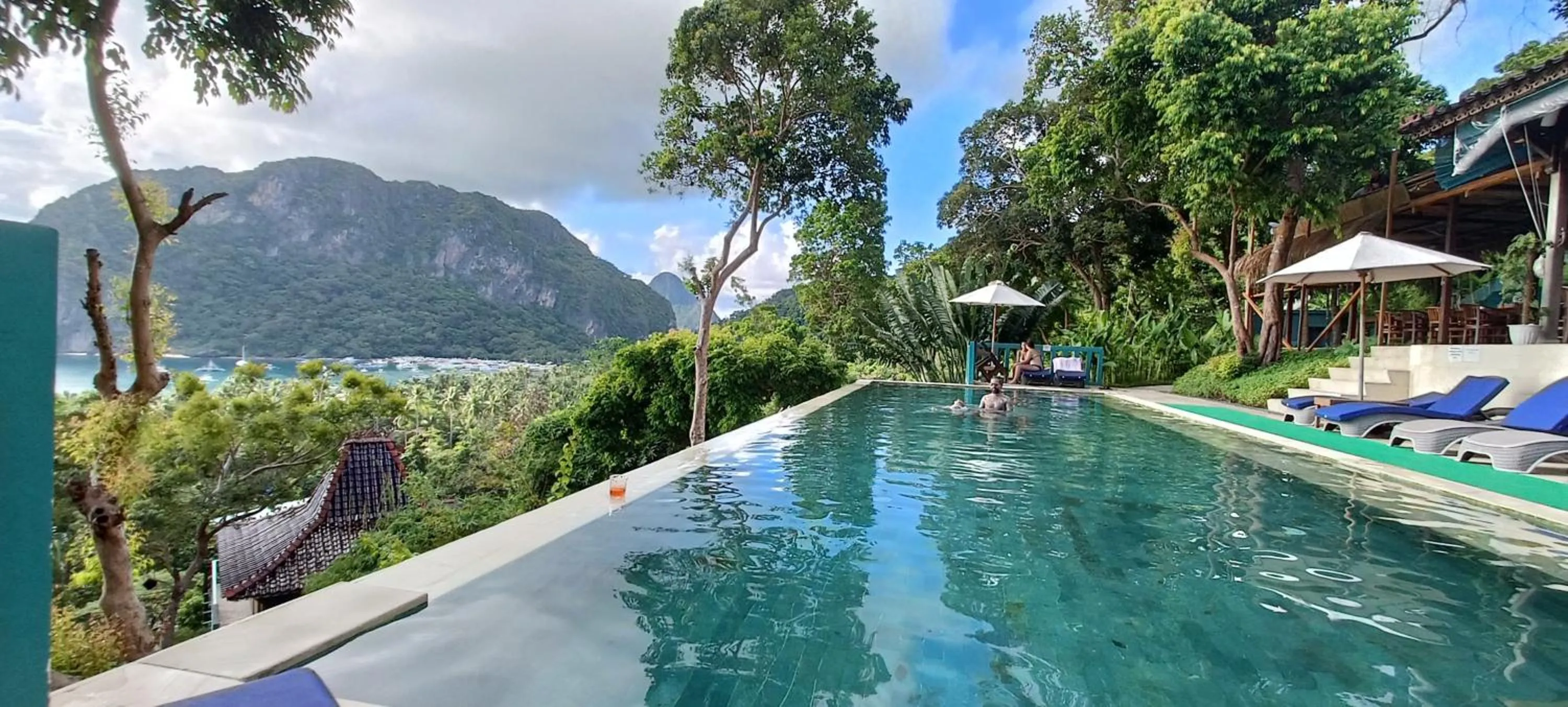 Swimming pool in The Jungle Lodge -Glamping at Karuna El Nido