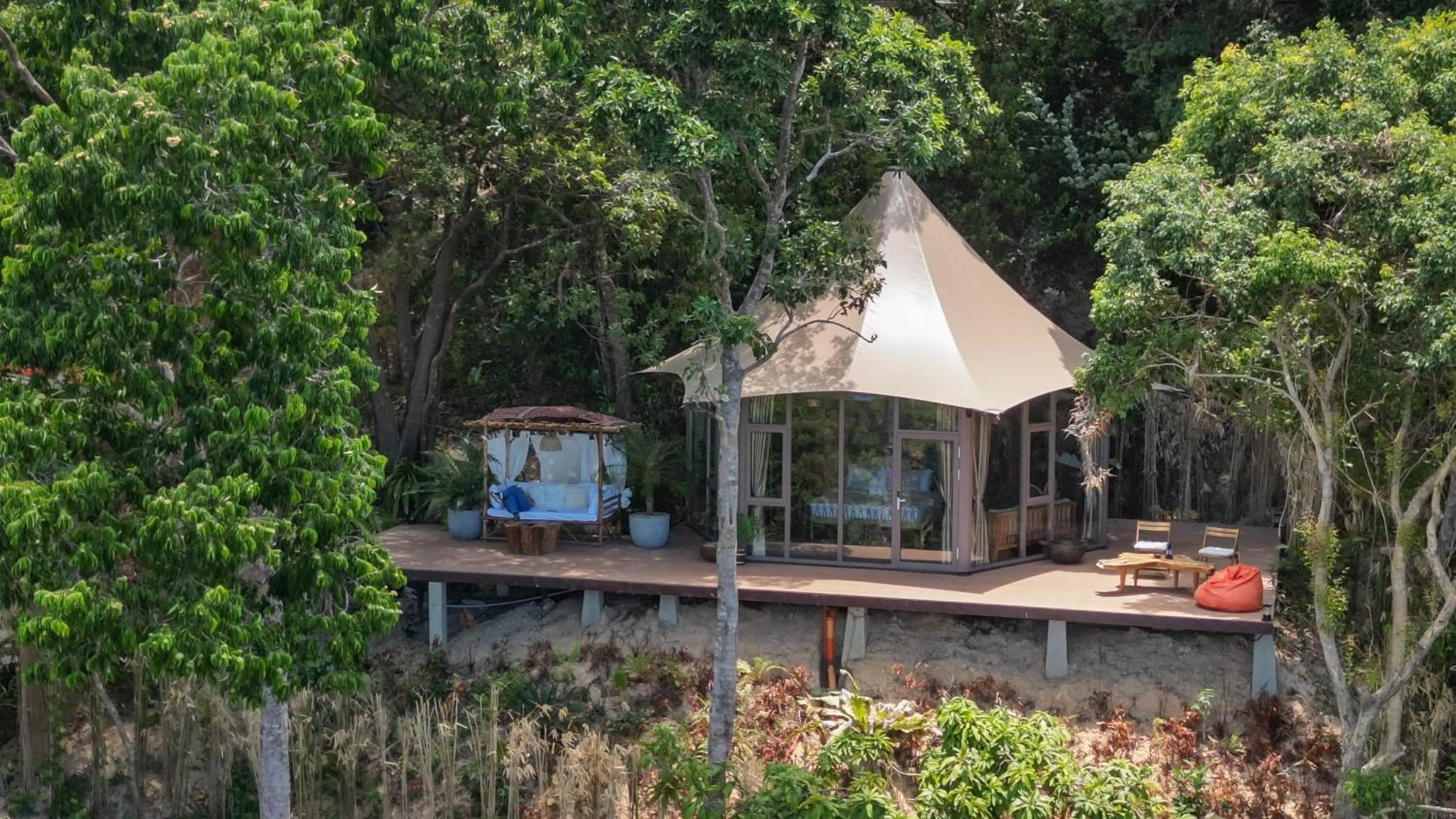 Property building in The Jungle Lodge -Glamping at Karuna El Nido