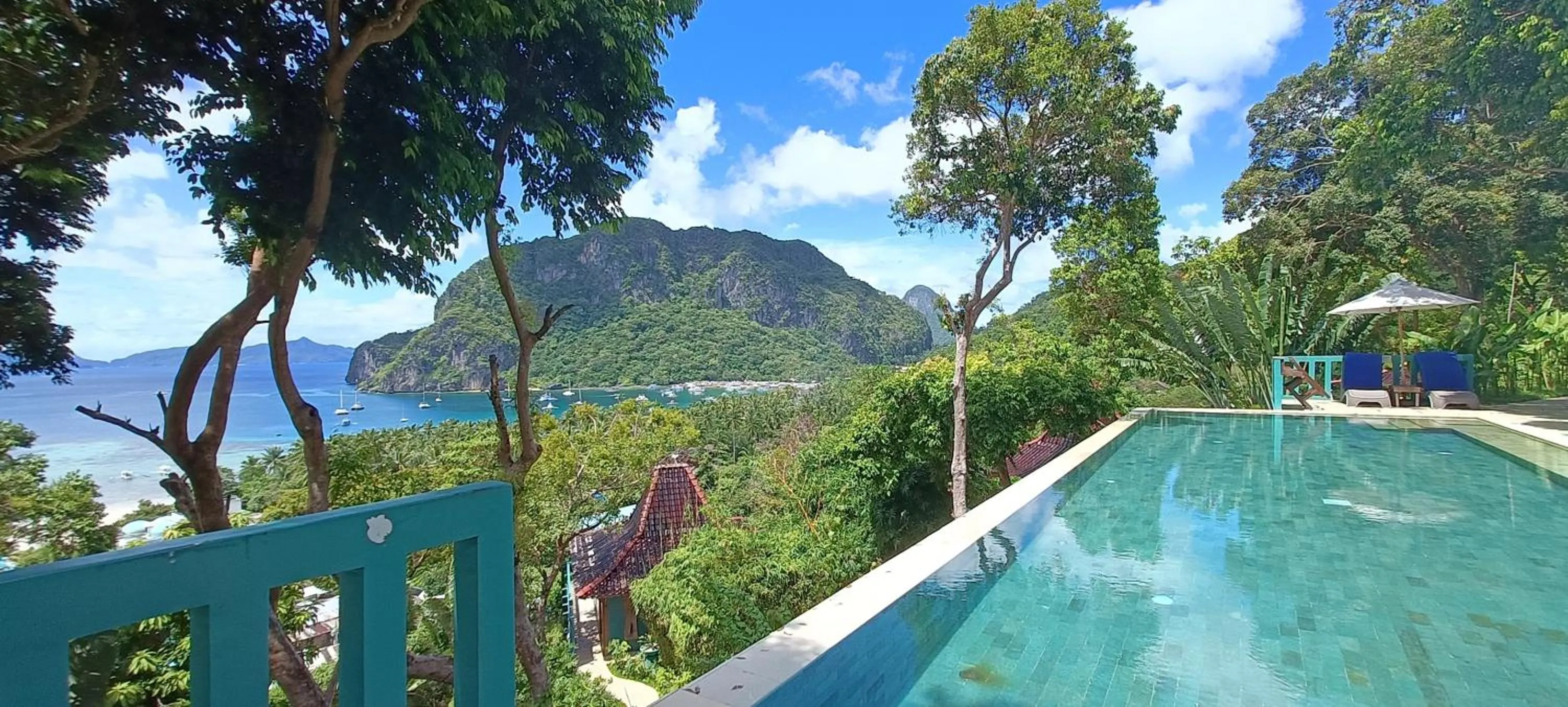 Swimming pool in The Jungle Lodge -Glamping at Karuna El Nido
