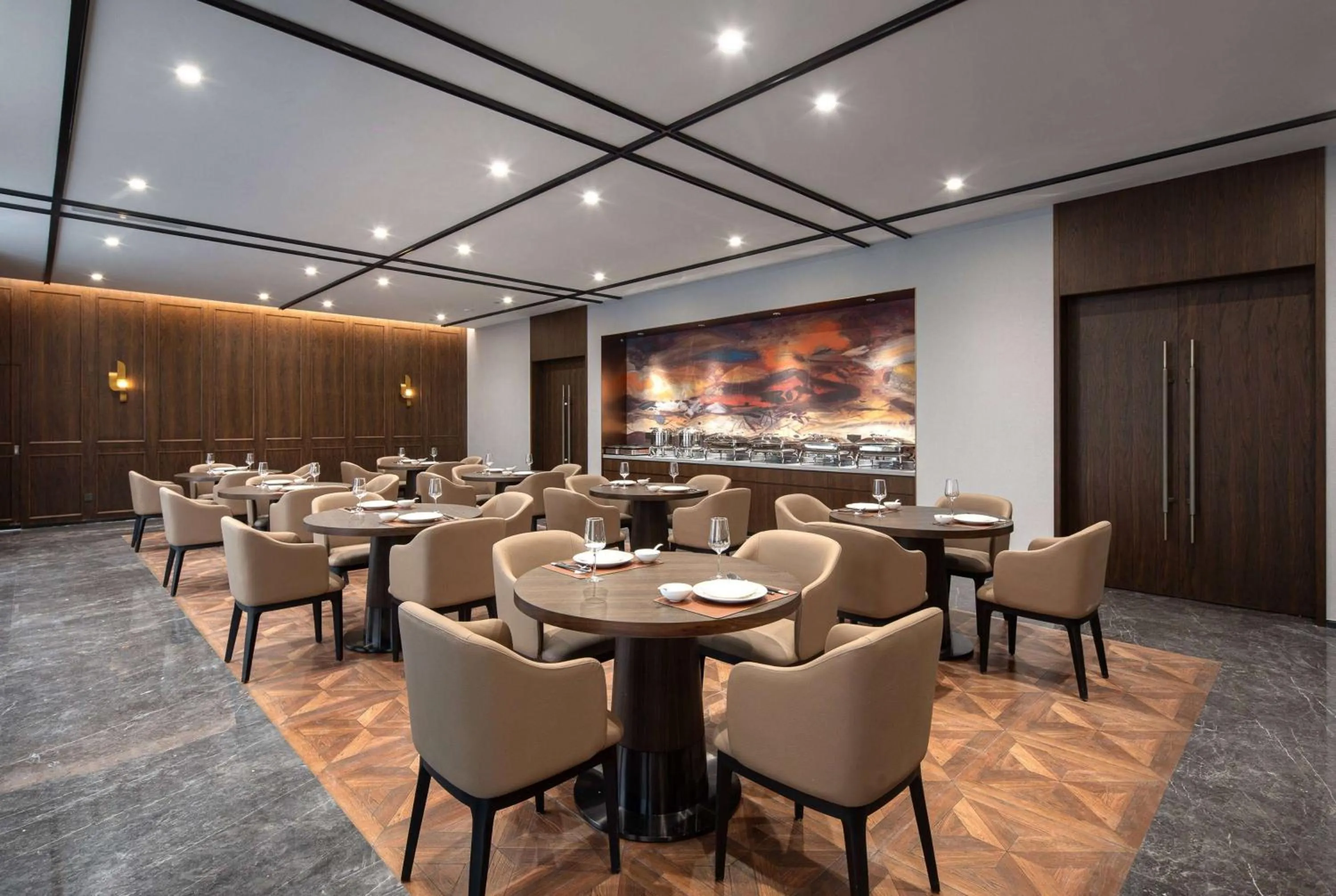 Restaurant/places to eat in Ramada by Wyndham Qingdao Jiaodong International Airport