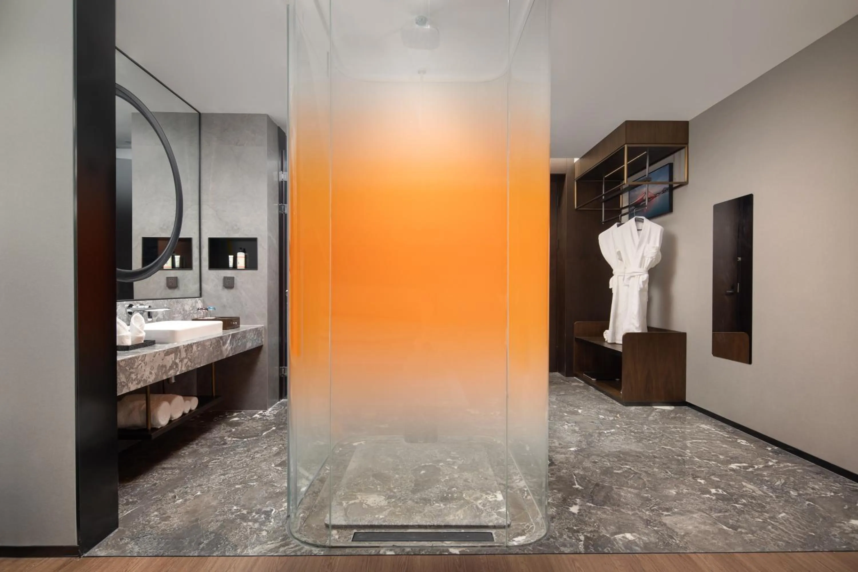 Bed in Ramada by Wyndham Qingdao Jiaodong International Airport