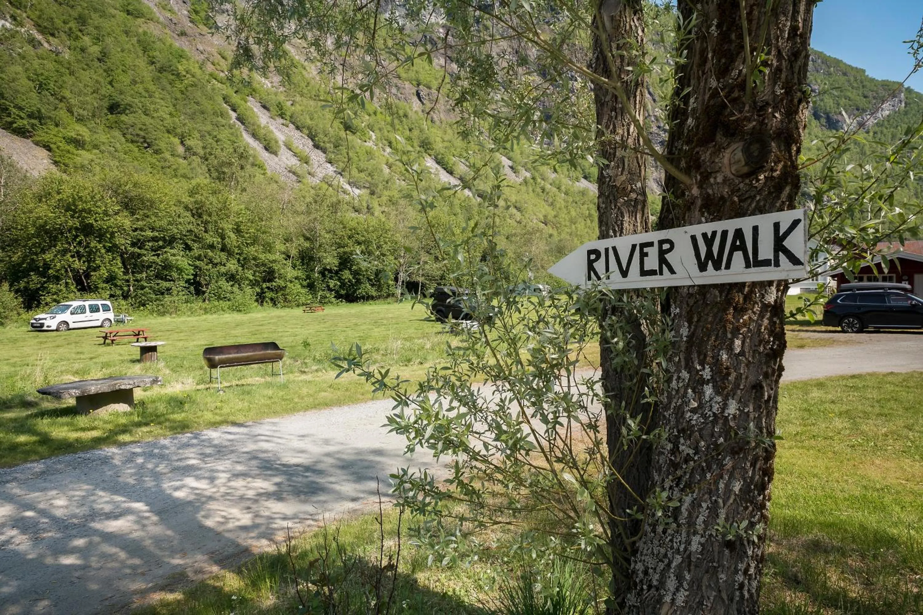 Property building in Utladalen Camping