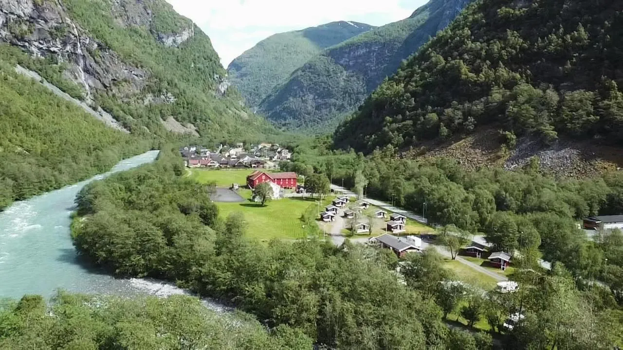 River view in Utladalen Camping