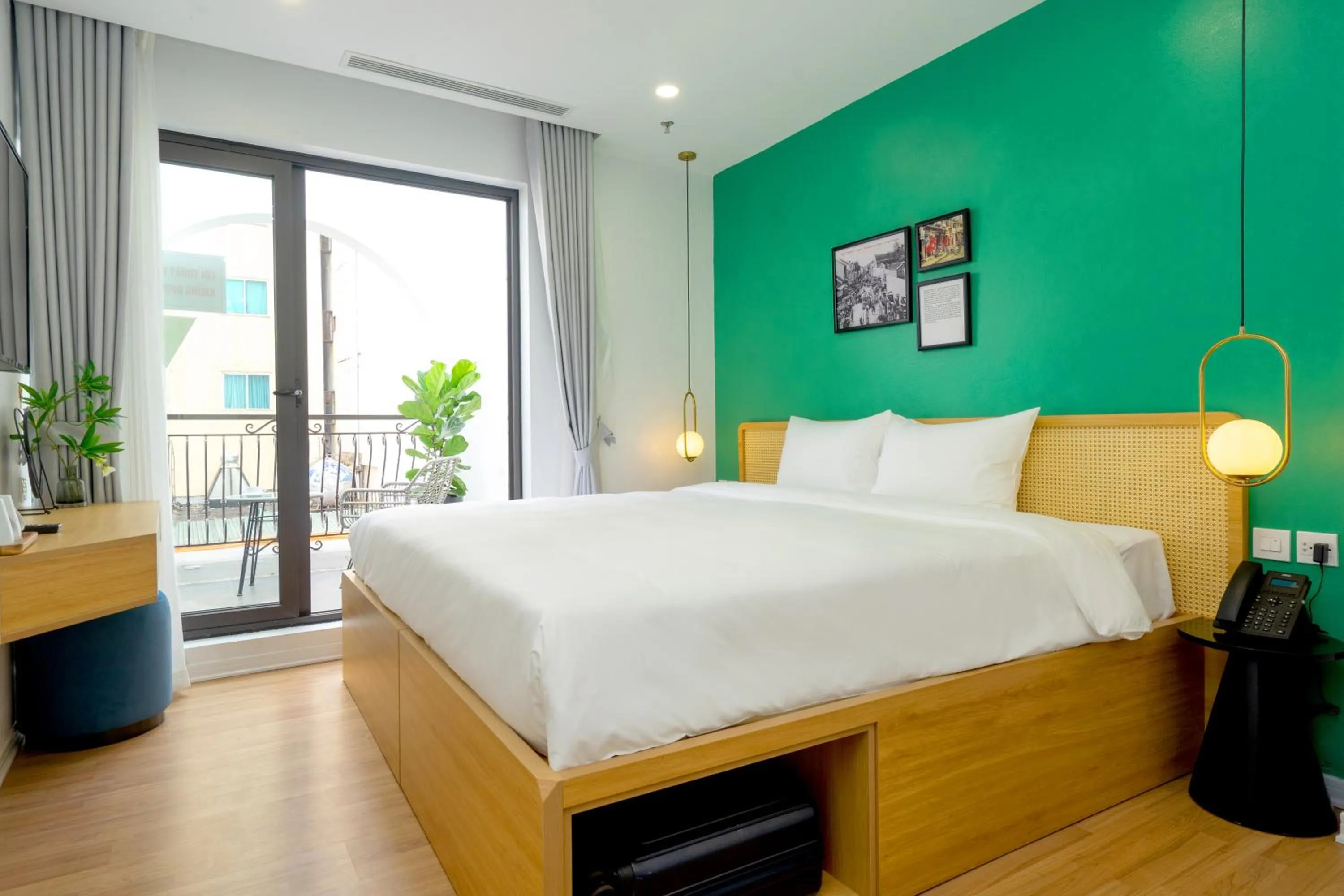 Bed in Wilque Hotel Hanoi