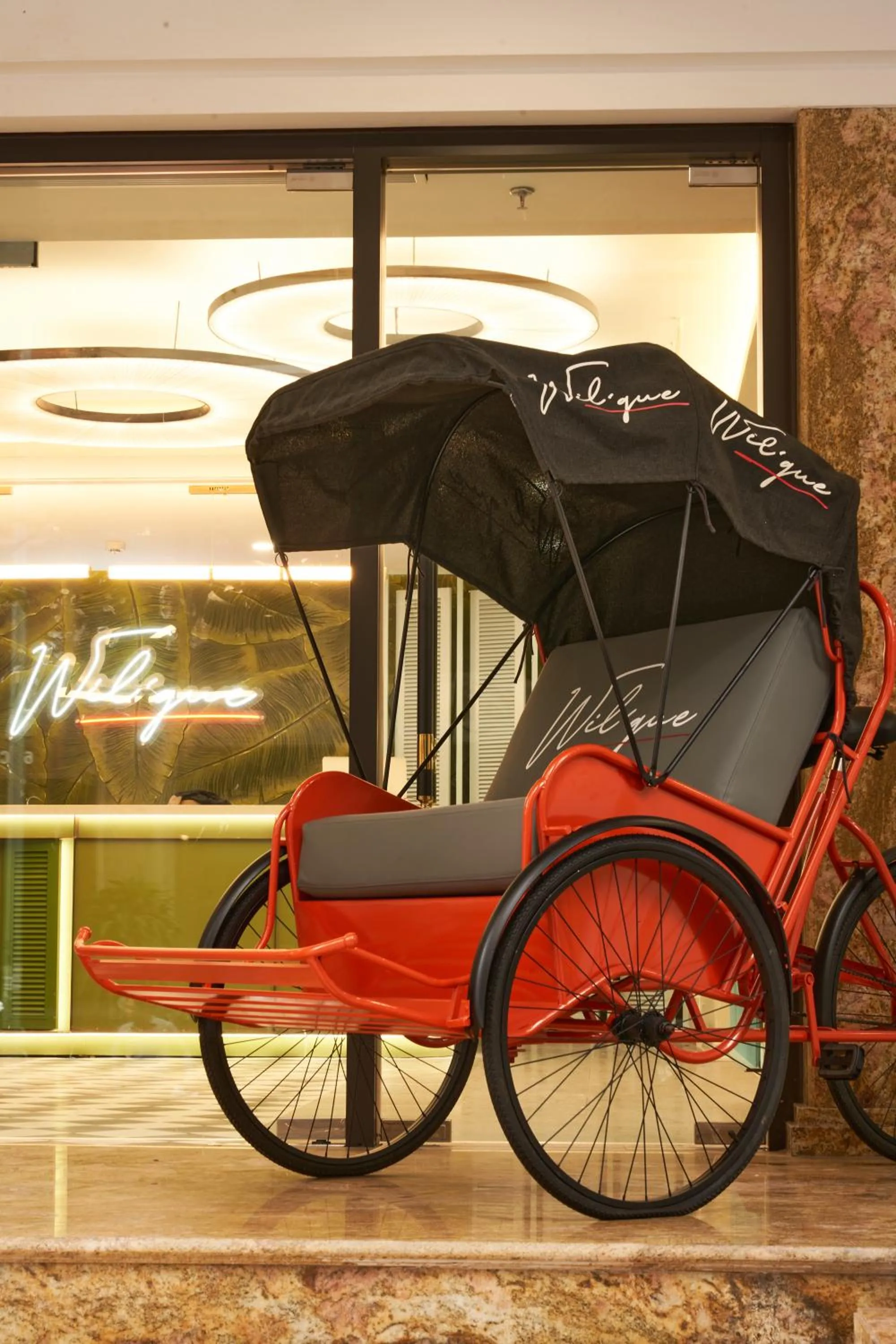 Facade/entrance in Wilque Hotel Hanoi
