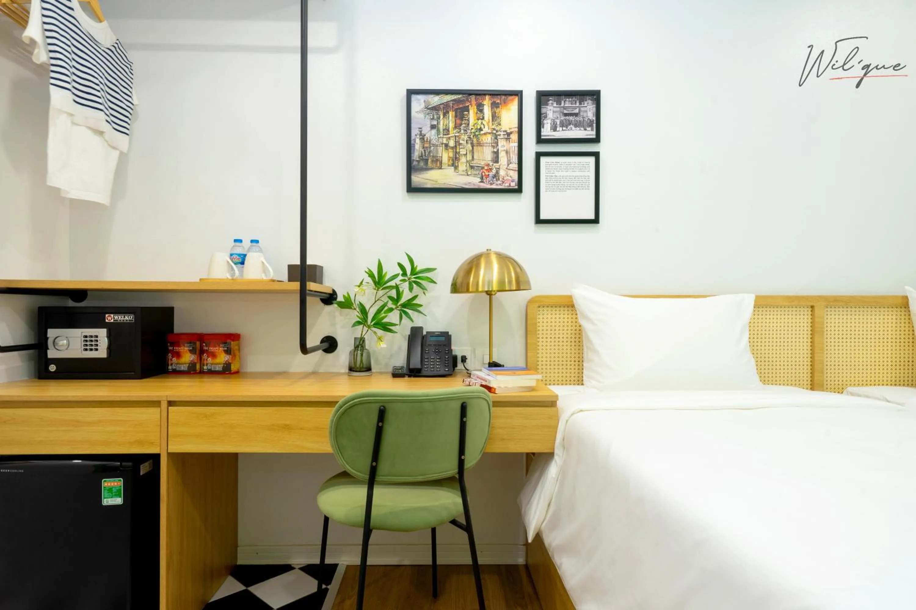 Bed in Wilque Hotel Hanoi