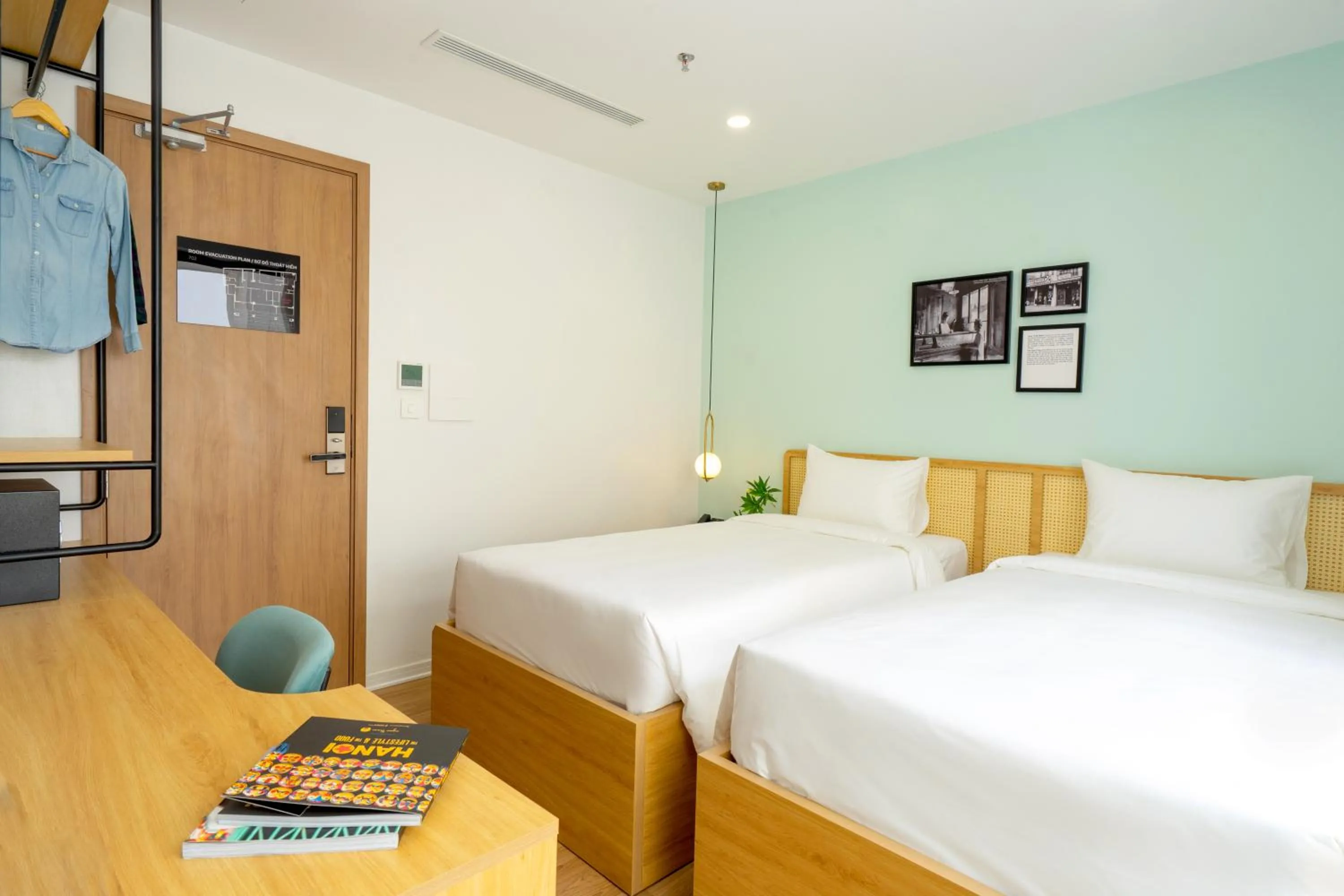 Bed in Wilque Hotel Hanoi