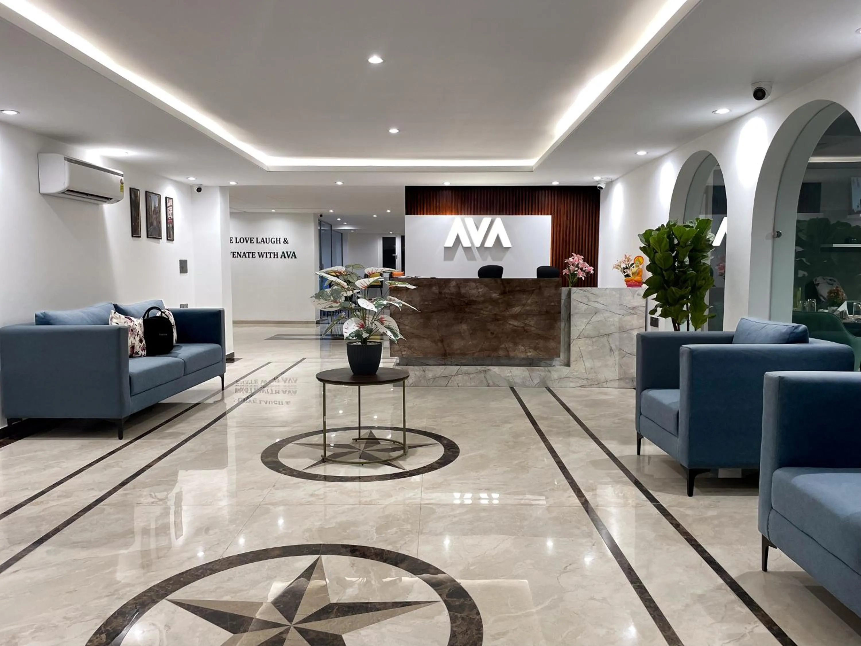 Lobby or reception in AVA Hotels and Corporates Millennium City