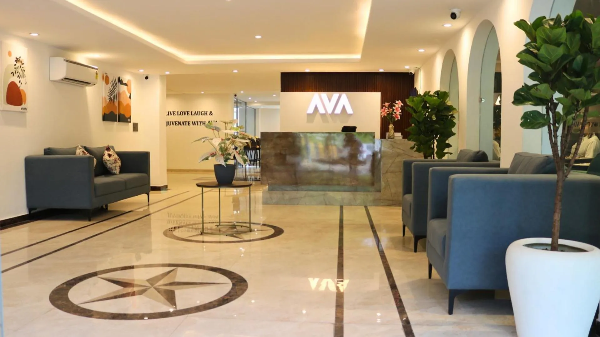 Facade/entrance in AVA Hotels and Corporates Millennium City