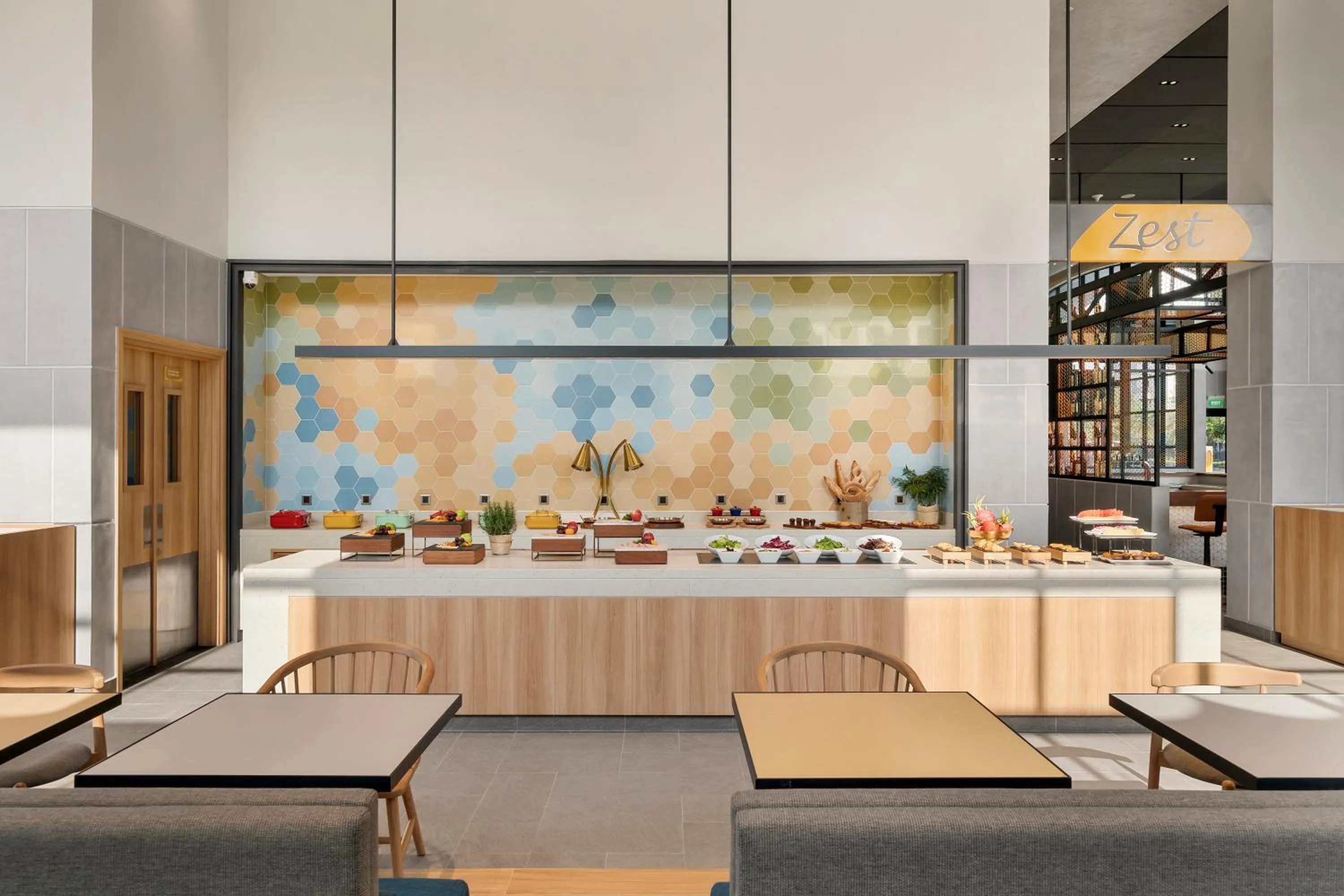 Buffet breakfast in HIIVE by fusion Binh Duong New City - VSIP 2