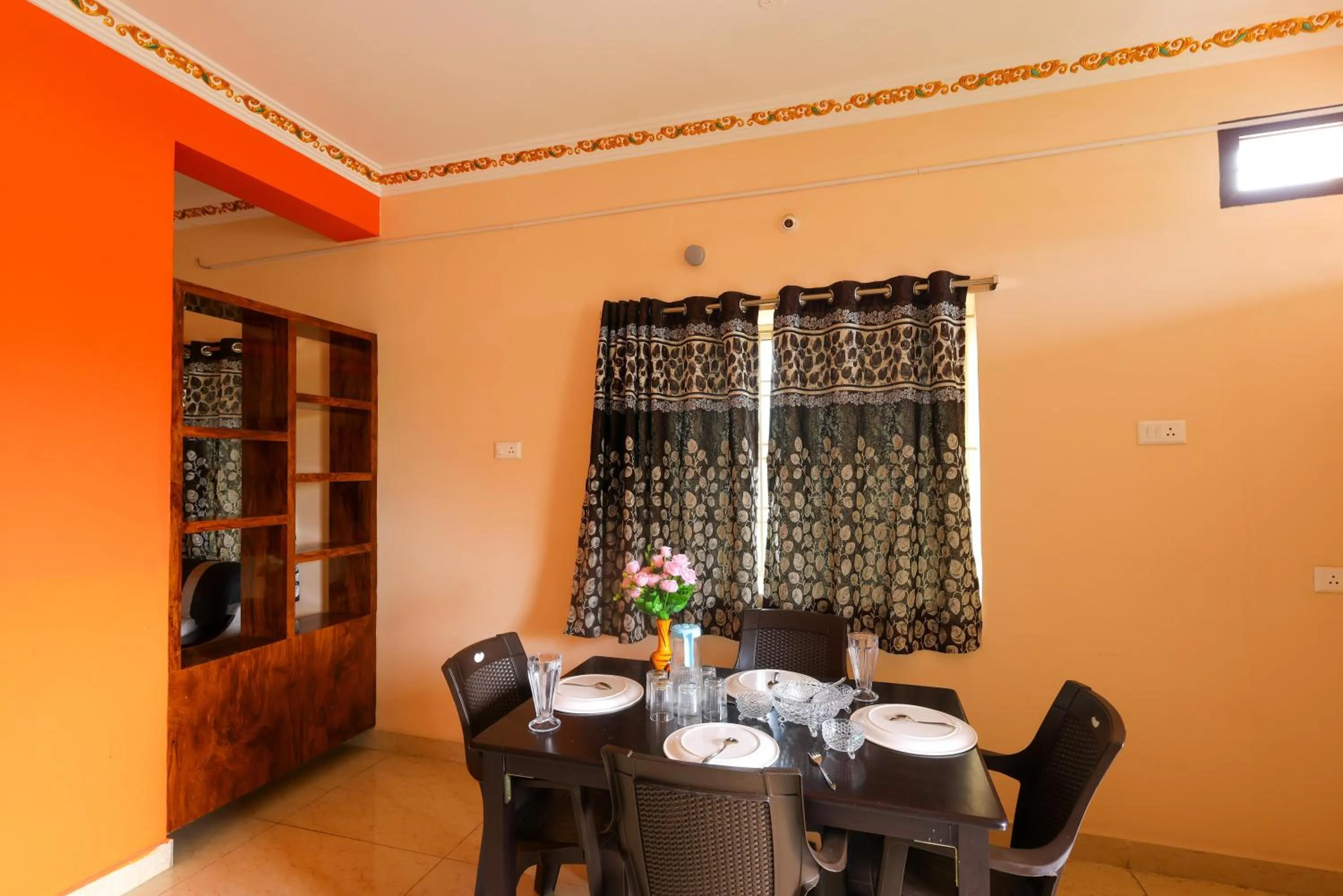 Dining area in SBHS Homestay - Garudadri - Tirupati Bus Stand