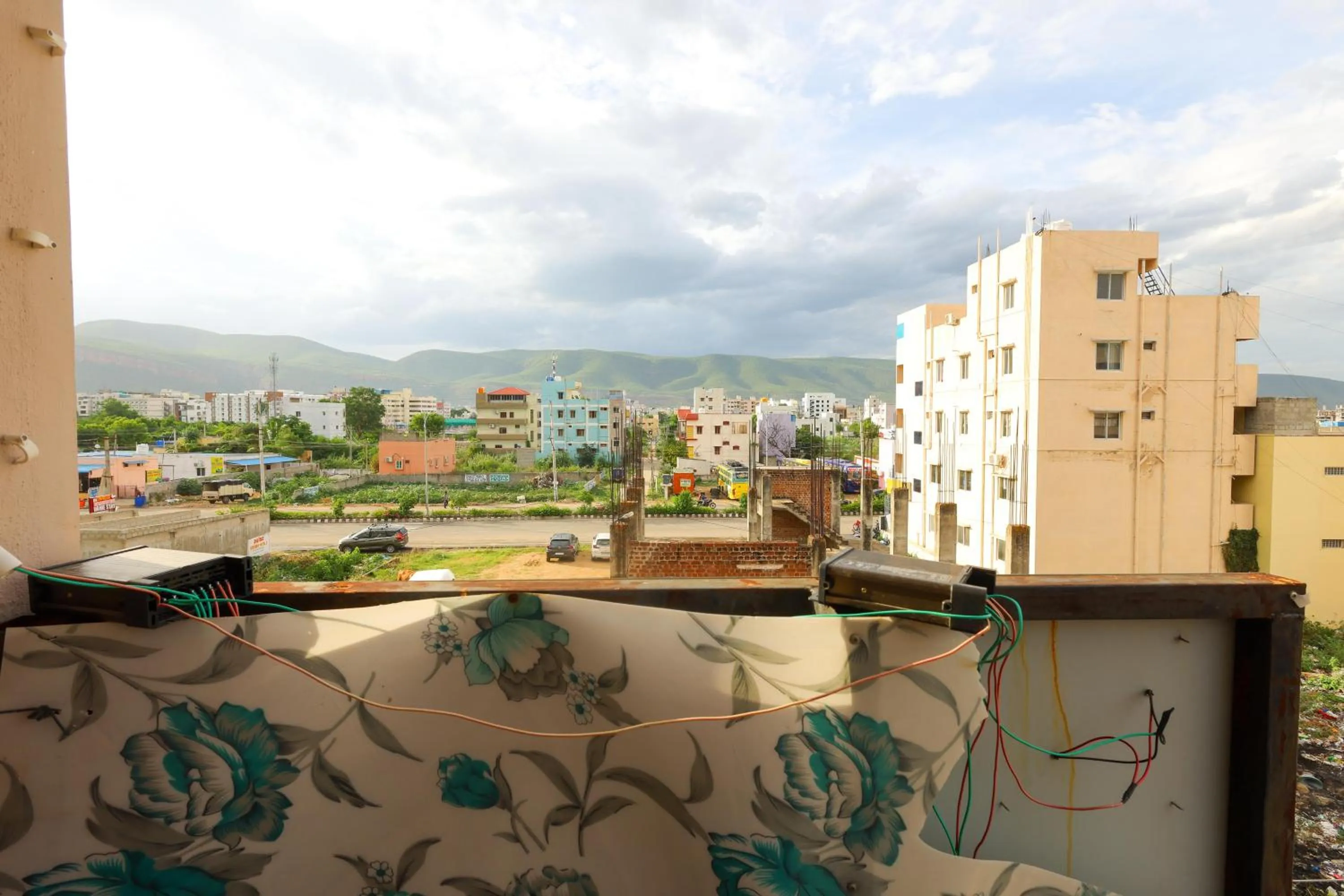 Balcony/Terrace in SBHS Homestay - Garudadri - Tirupati Bus Stand