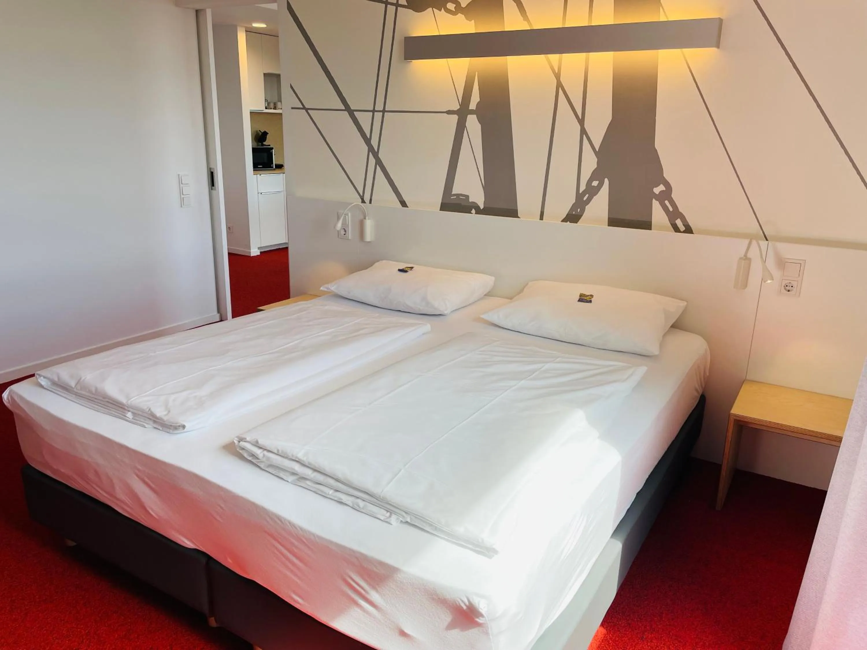 Bed in havenhostel Cuxhaven