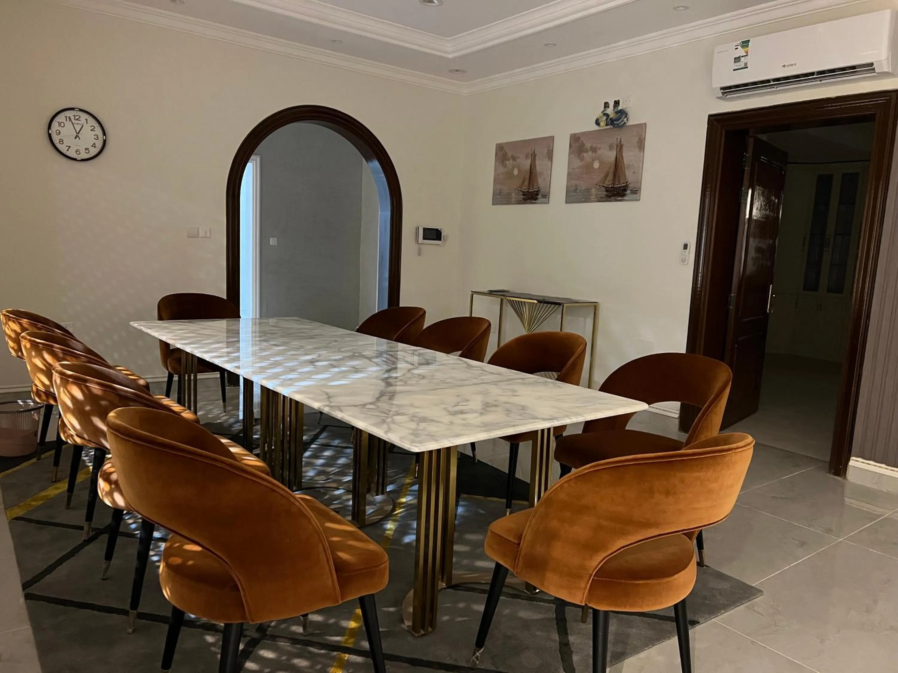 Dining area in Eqamh VIP