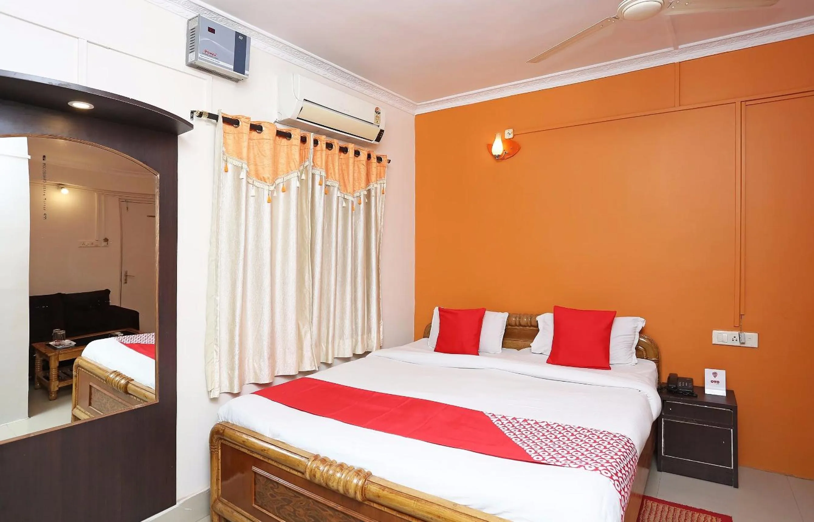 Bedroom, Bed in Hotel O New Mega Palace