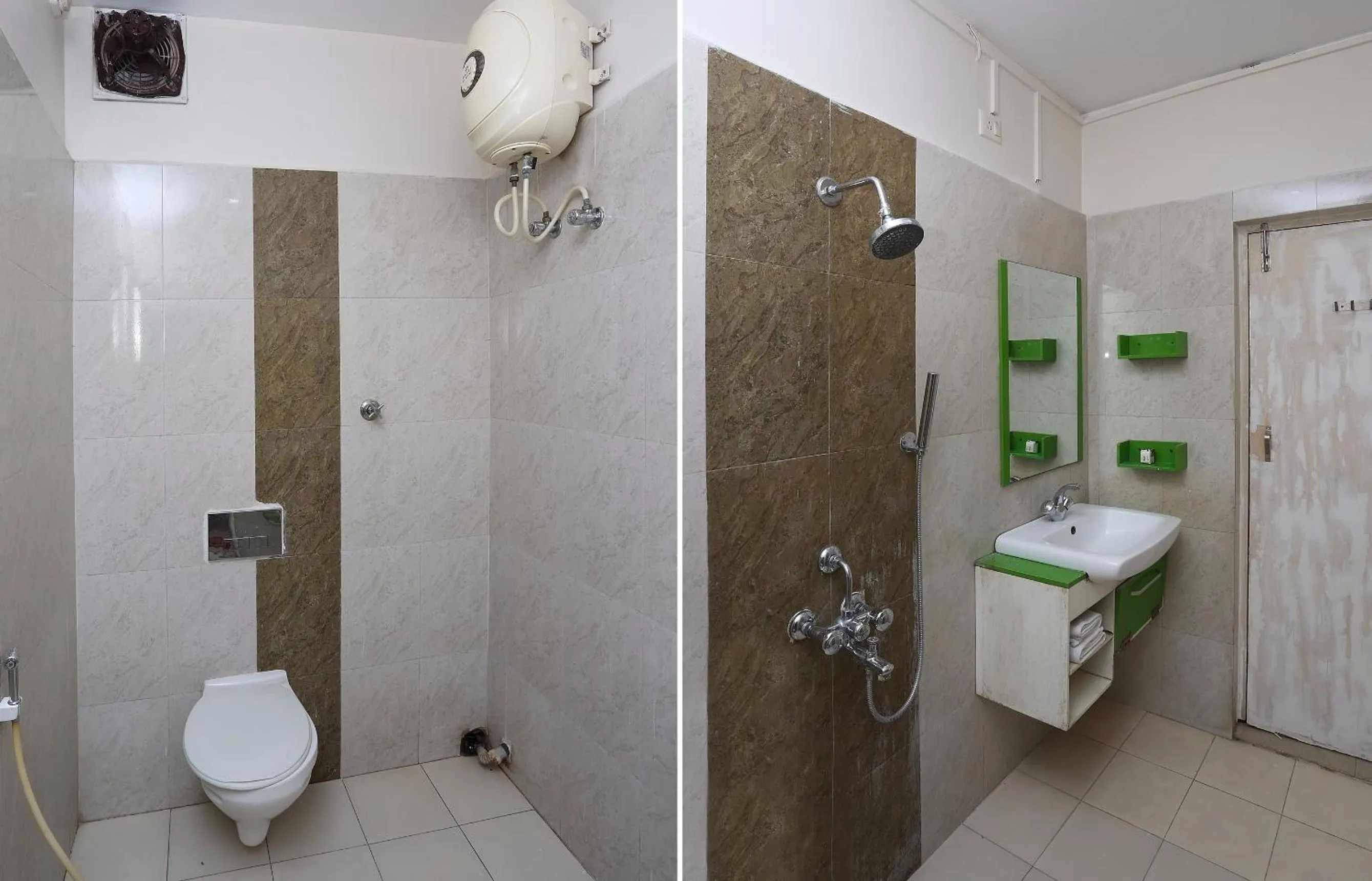 Bathroom in Hotel O New Mega Palace