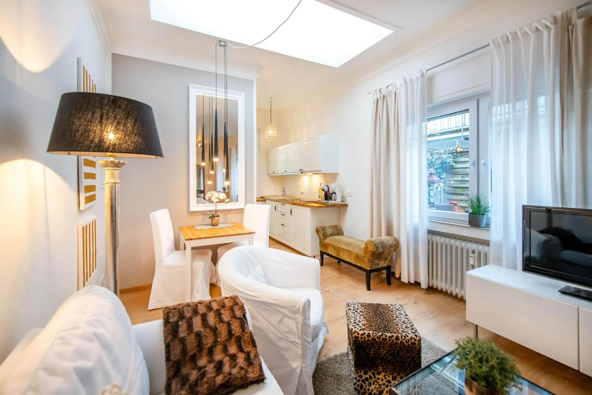 Living room in Ferienwohnung Koblenz Altstadt