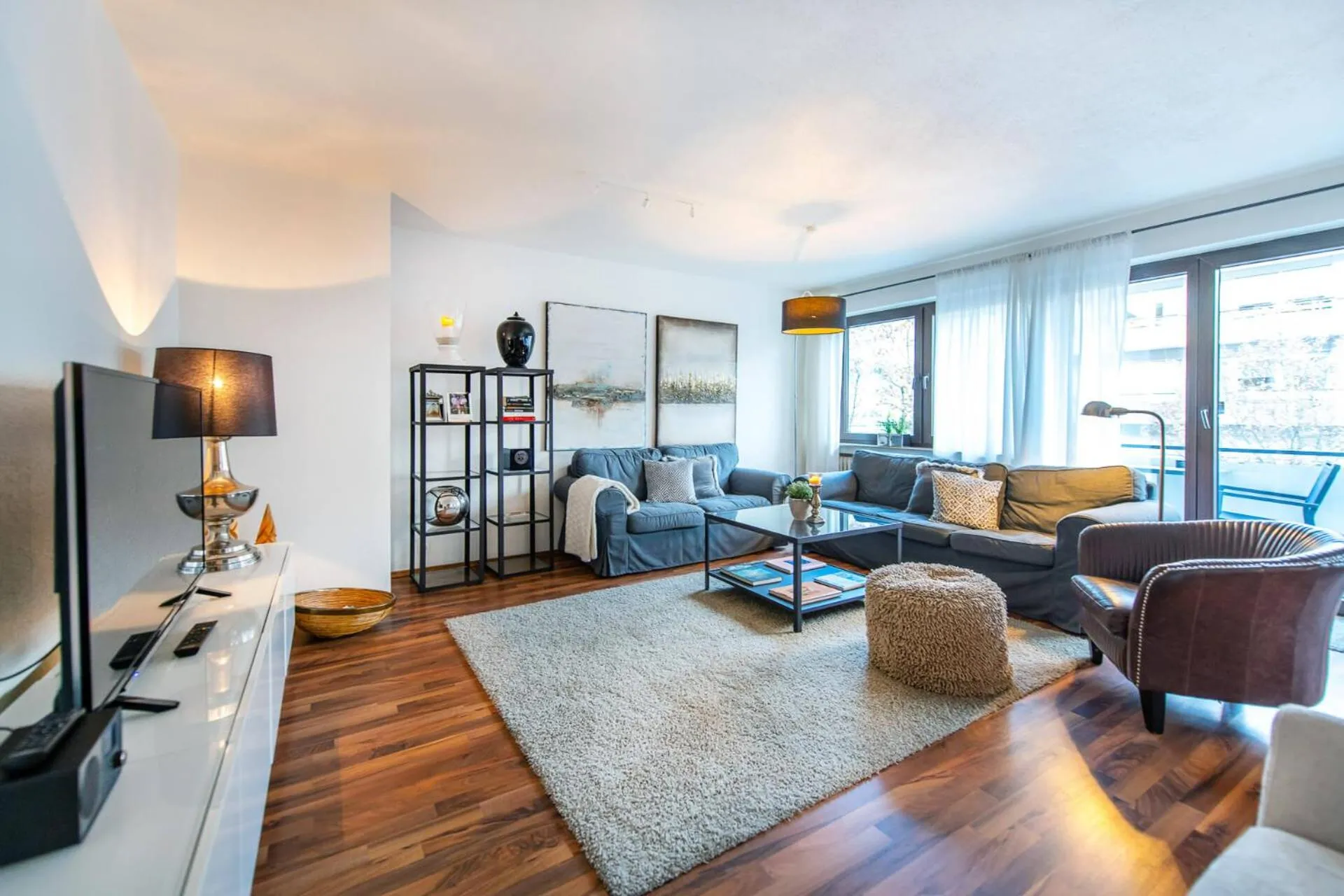 Living room in Ferienwohnung Koblenz Altstadt
