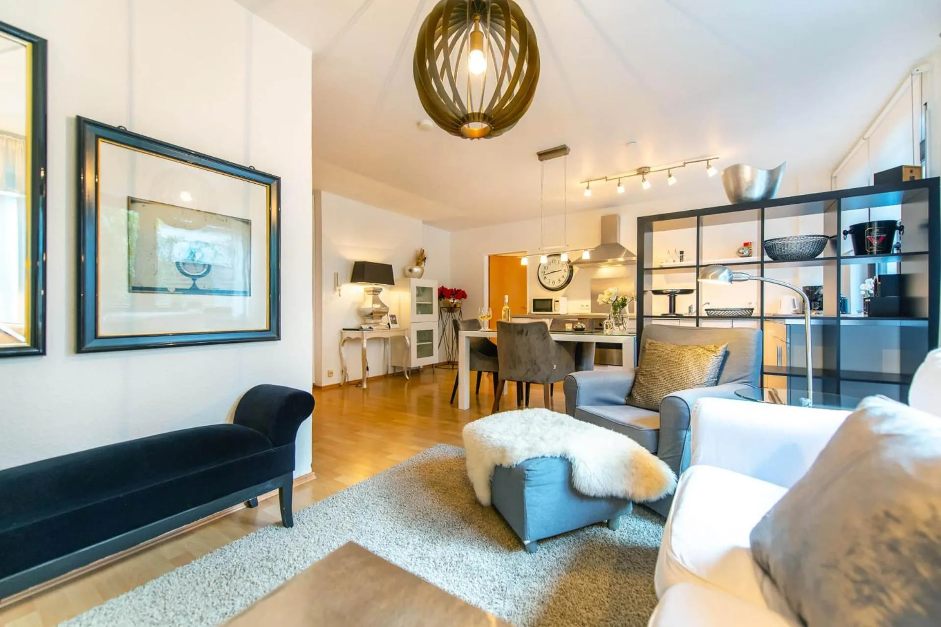 Living room in Ferienwohnung Koblenz Altstadt