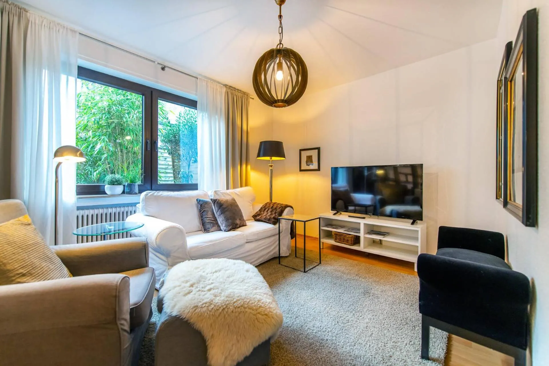 Living room in Ferienwohnung Koblenz Altstadt