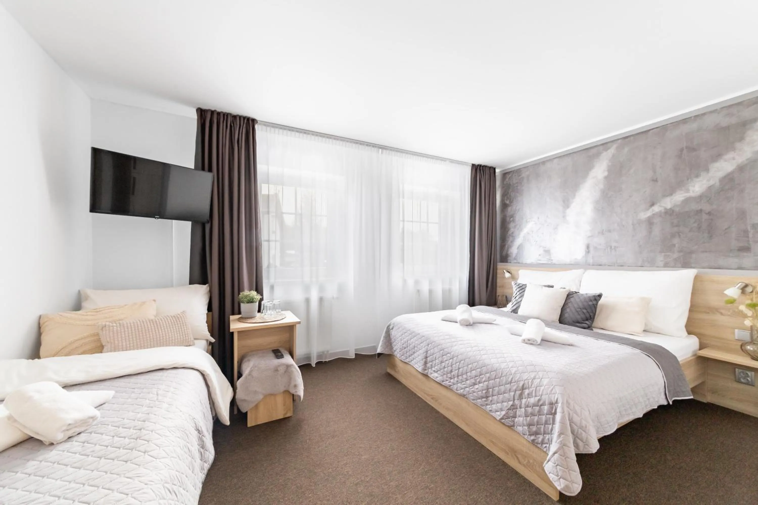 Bed in Penzion Pepovka