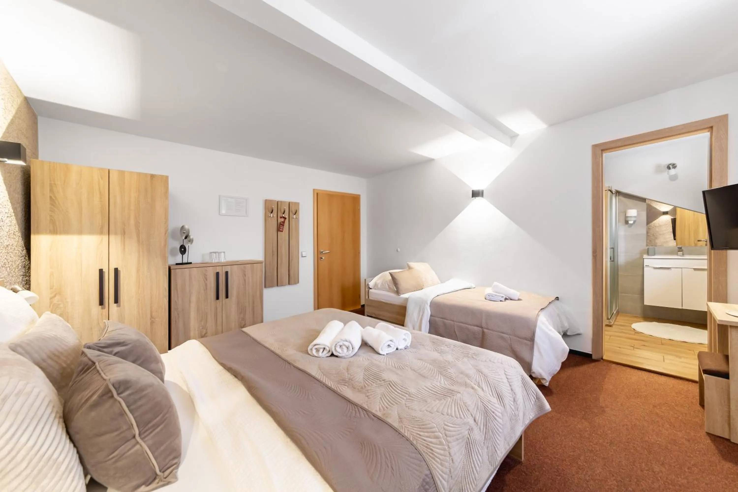 Bed in Penzion Pepovka