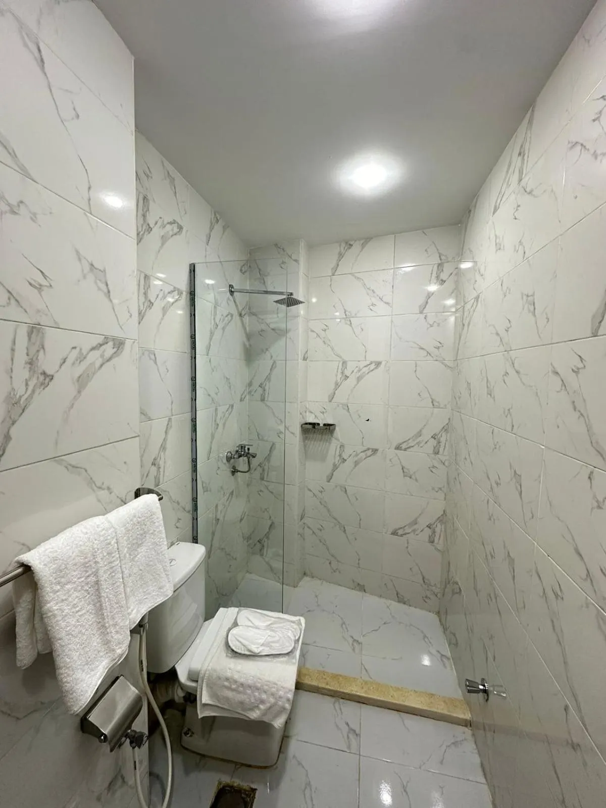 Shower in Prince Pyramids Inn