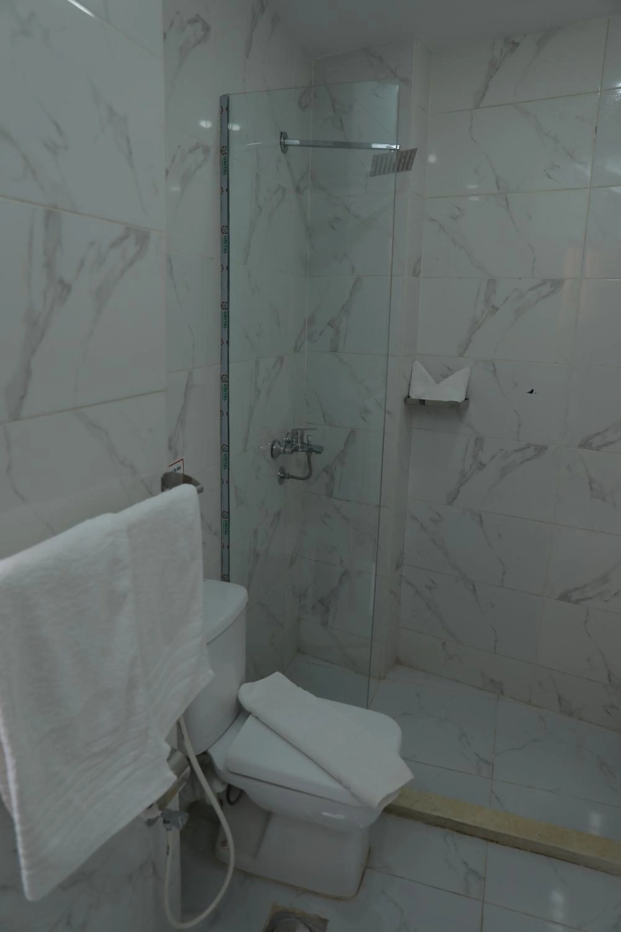 Shower in Prince Pyramids Inn