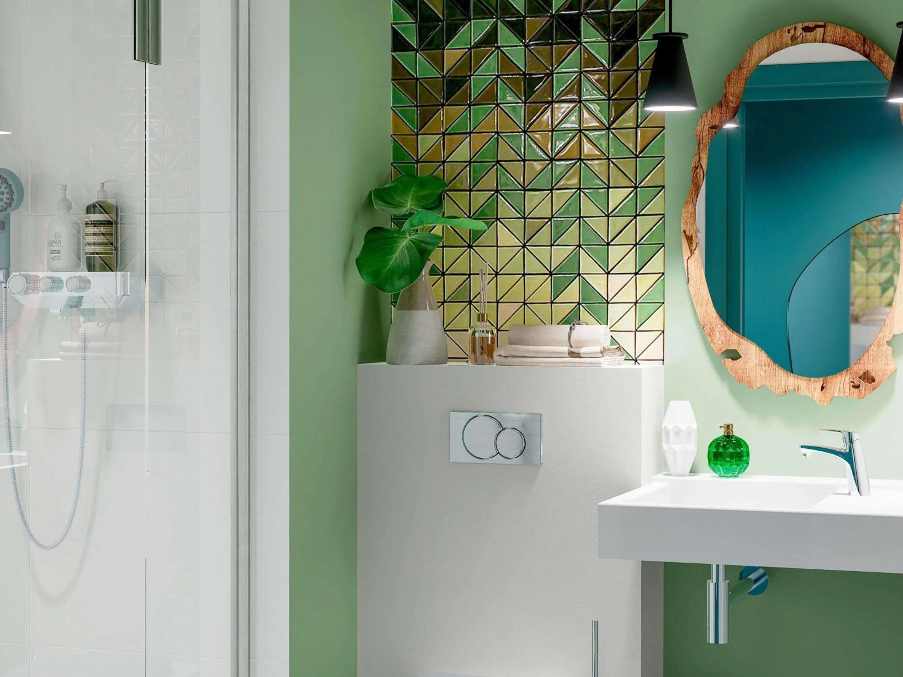 Bedroom in ibis Styles Bezons Paris La Défense