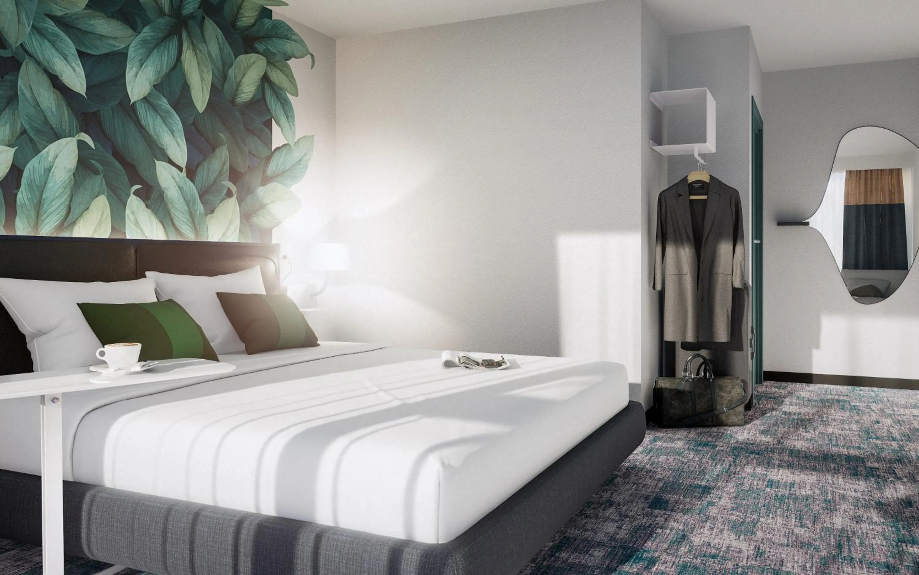 Bed in ibis Styles Bezons Paris La Défense