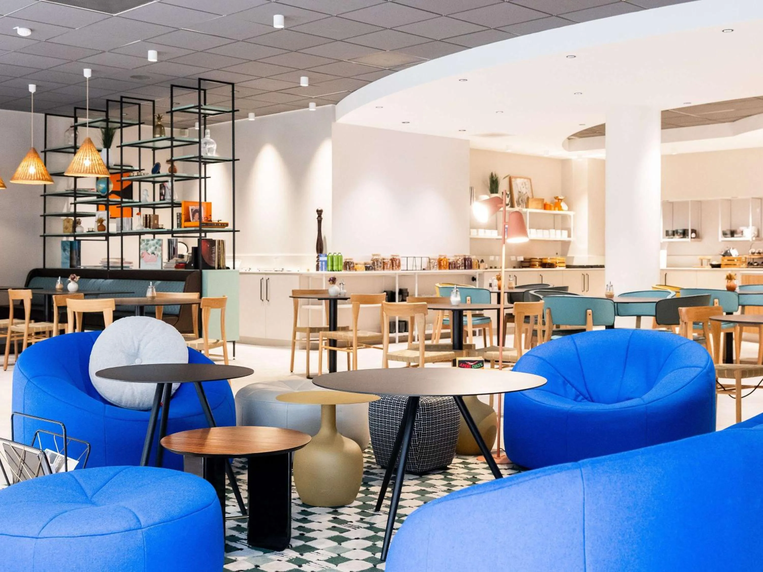 Lounge or bar in greet Hotel Paris 13 Porte d'Italie