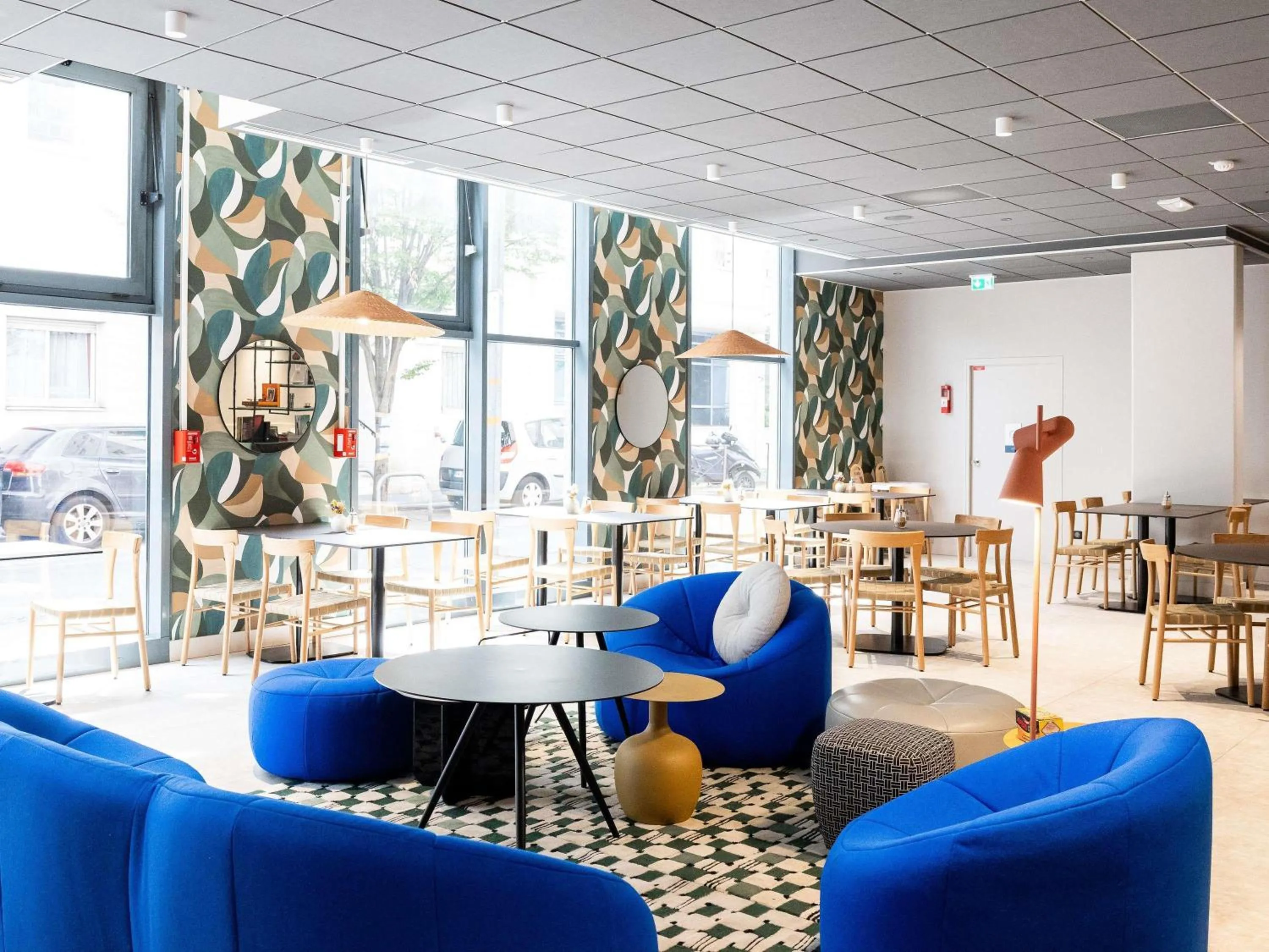 Lounge or bar in greet Hotel Paris 13 Porte d'Italie