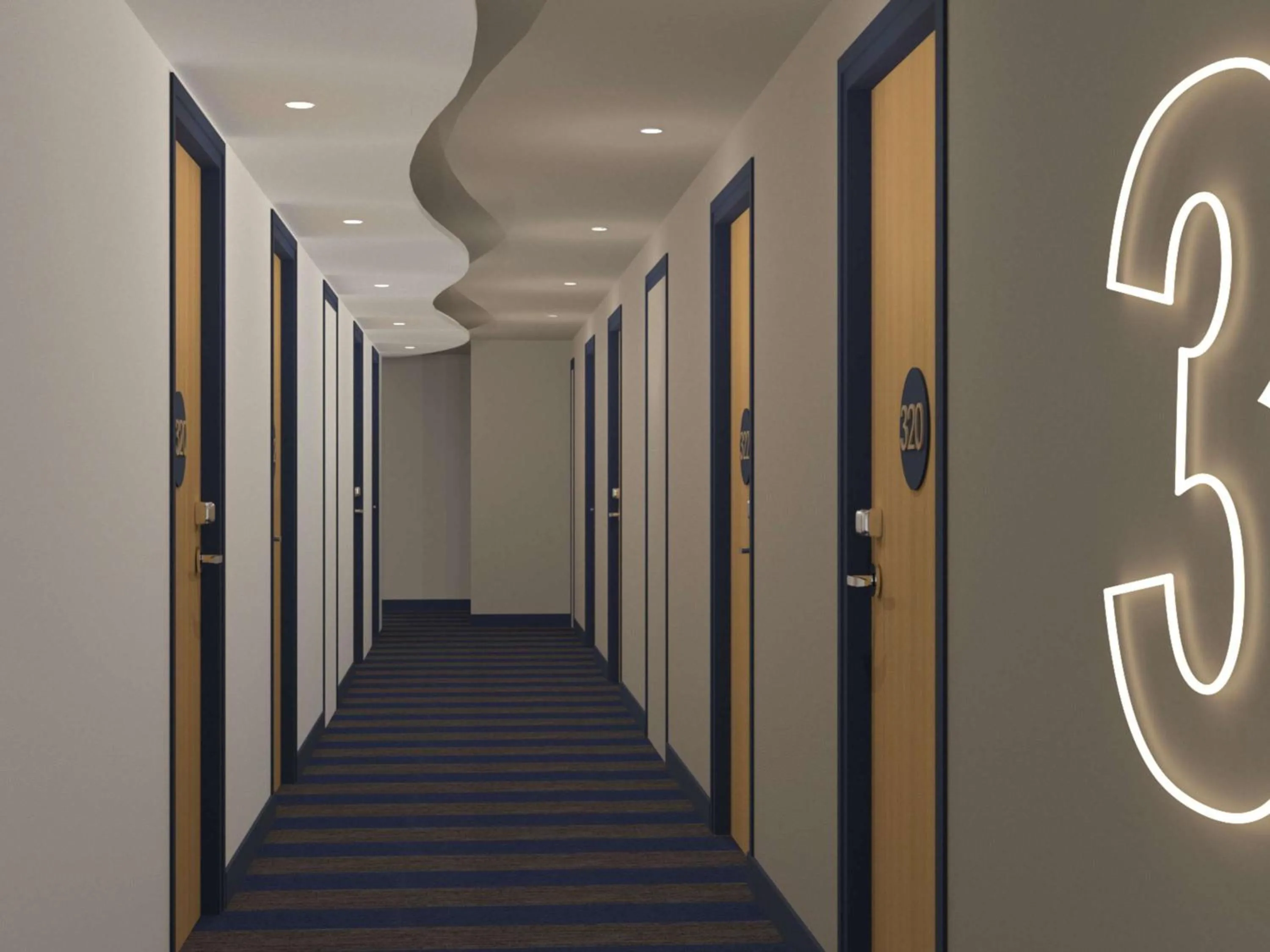 Bedroom in greet Hotel Paris 13 Porte d'Italie