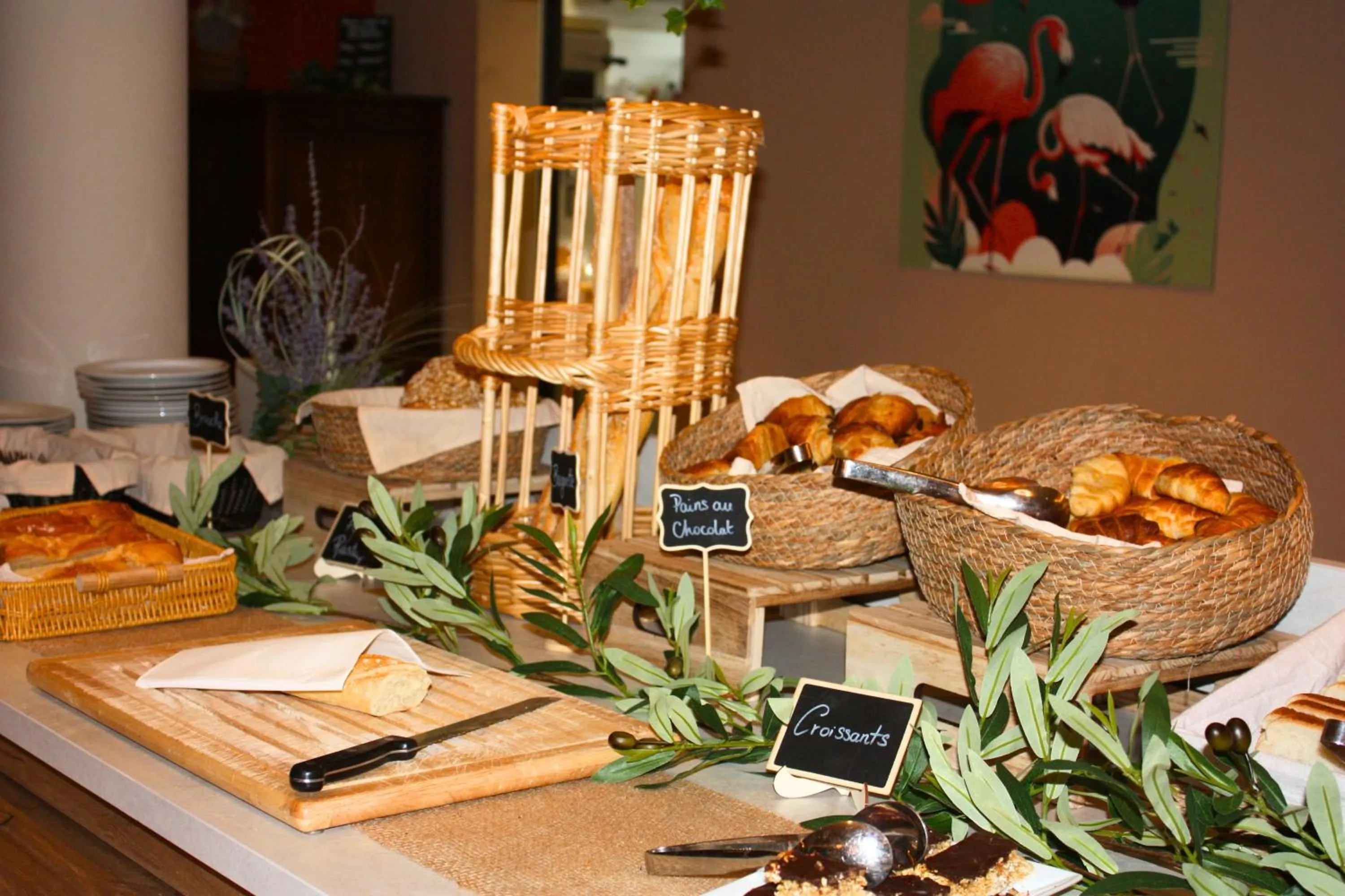 Breakfast in Aparthotel Adagio Access Porte de Camargue