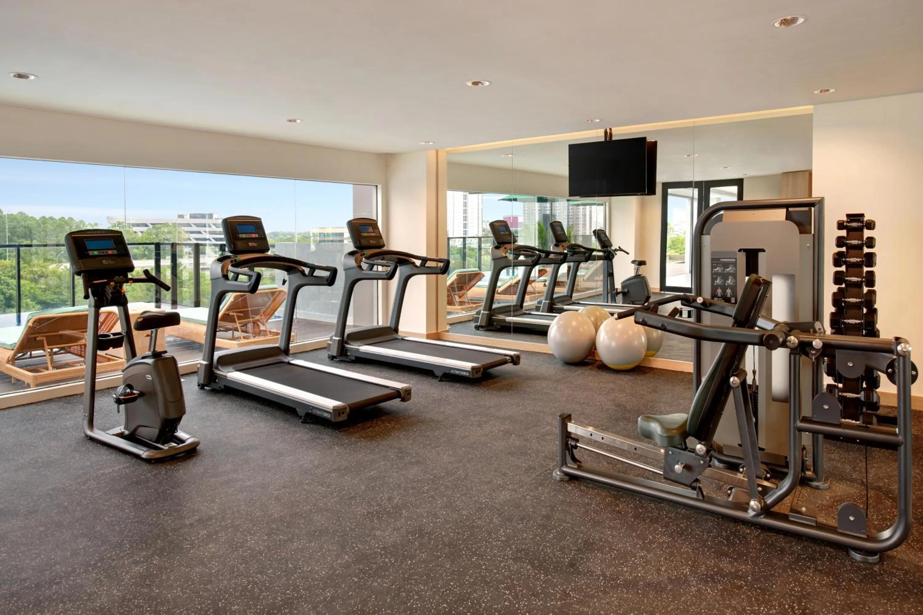 Fitness centre/facilities in ibis Styles Serpong BSD City
