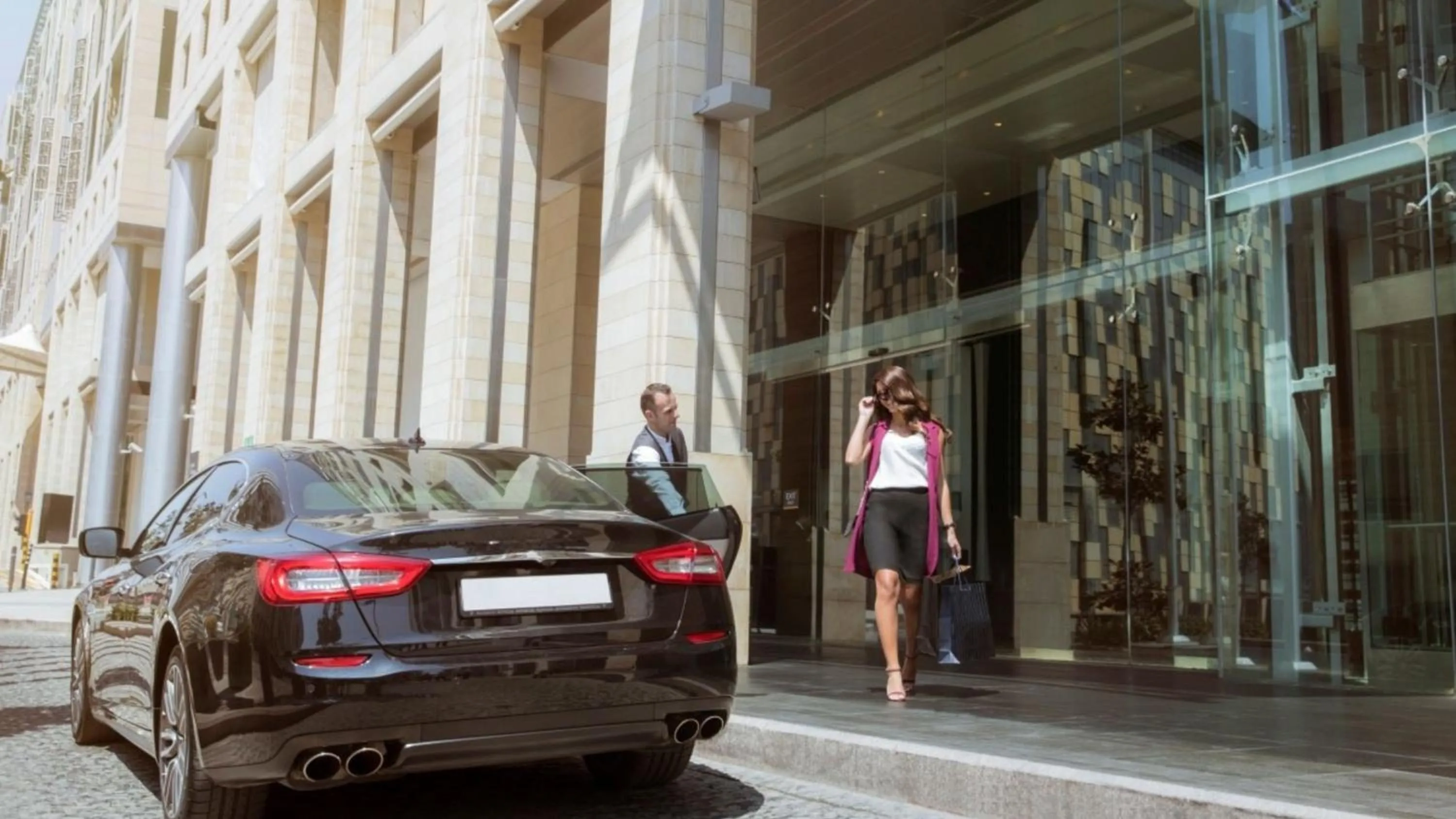 Property building in The Abdali Boulevard Hotel