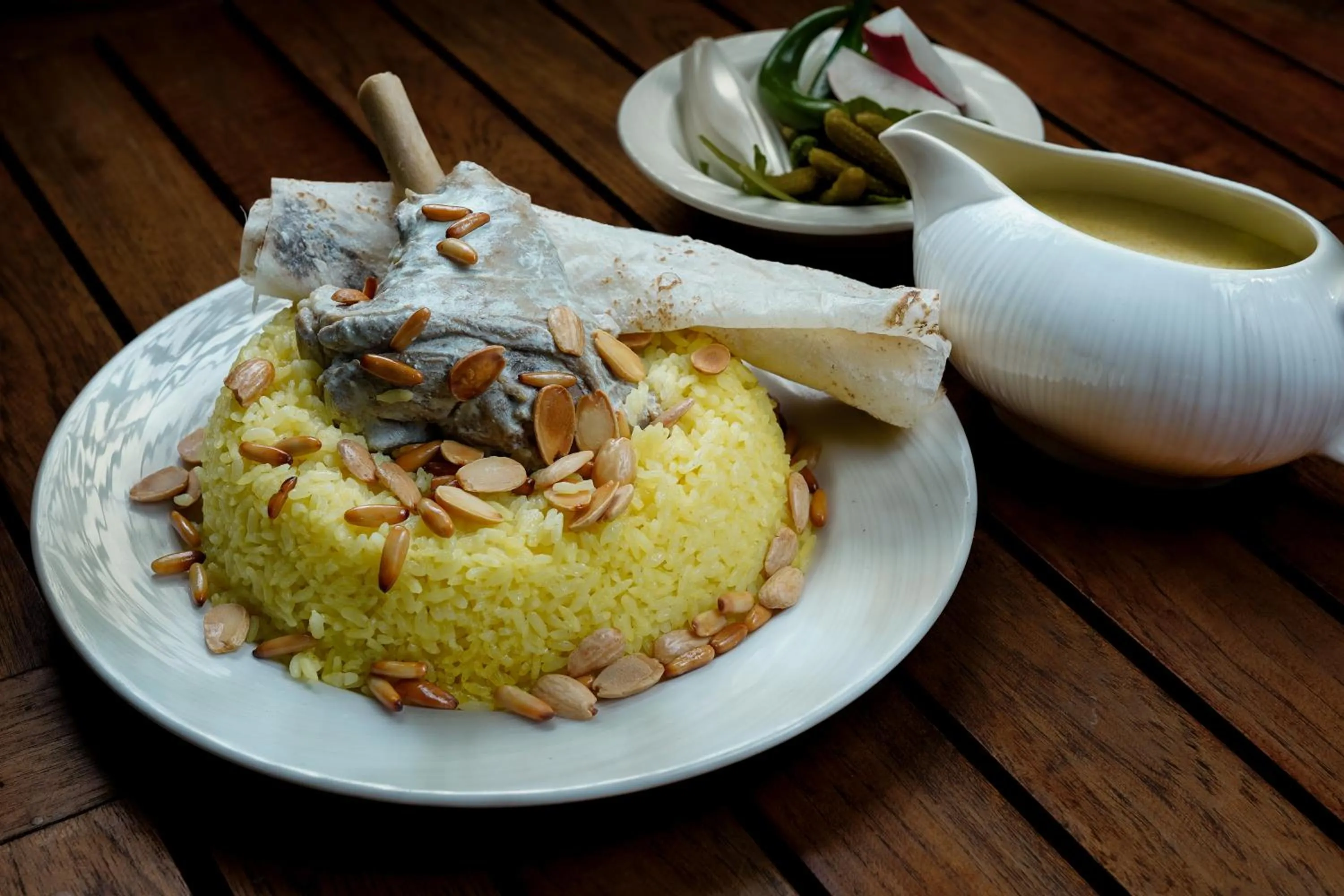 Food and drinks in The Abdali Boulevard Hotel